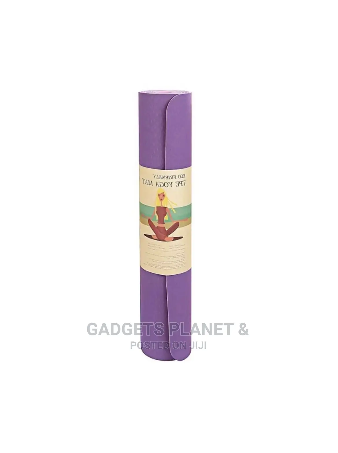 Eco Friendly Tpe Non-Slip Workout Mat for Yoga Exercises