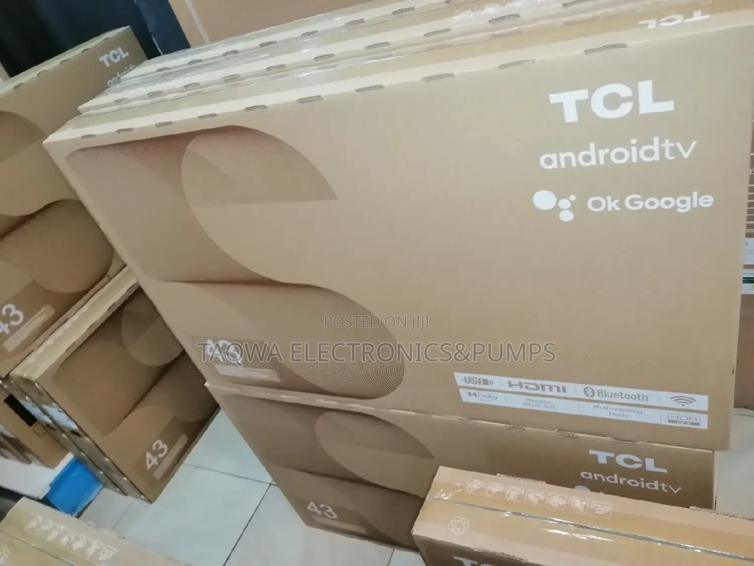 Quality TCL 43inch Smart Tv