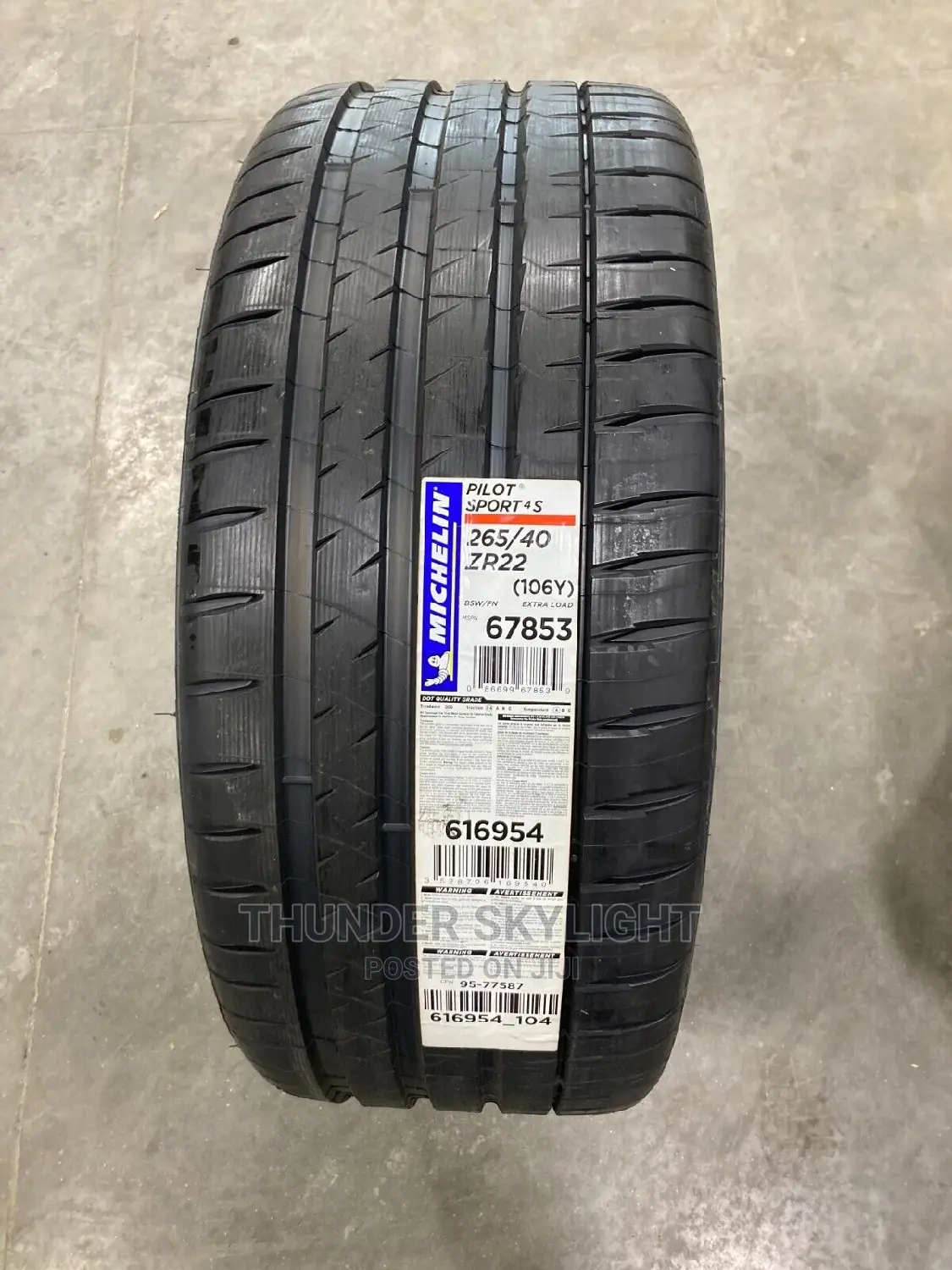 265/40r22 Michelin Range Rover All Season Tyre