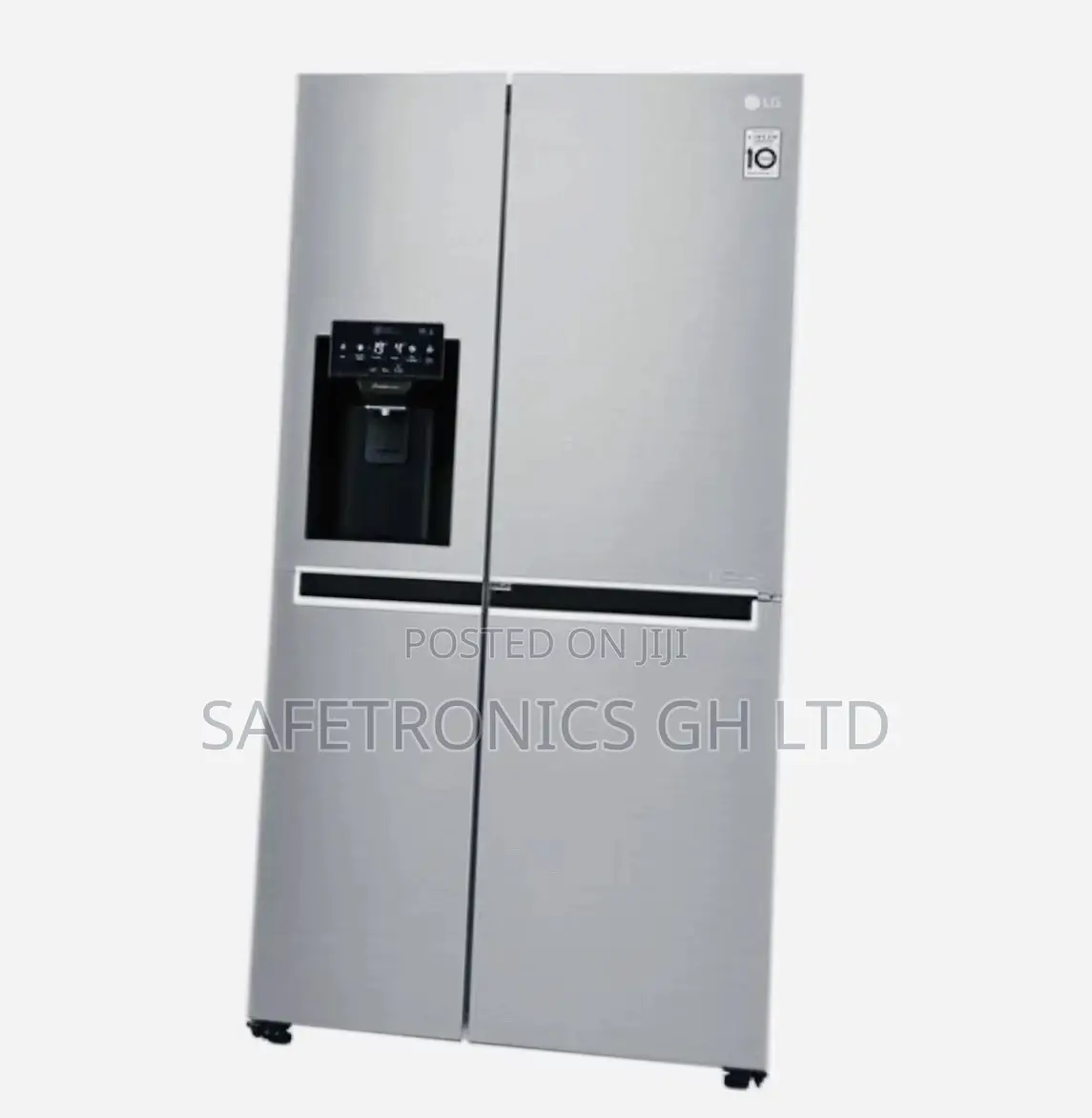 LG 601L Platinum Side by Side Refrigerator, Door-in-Door