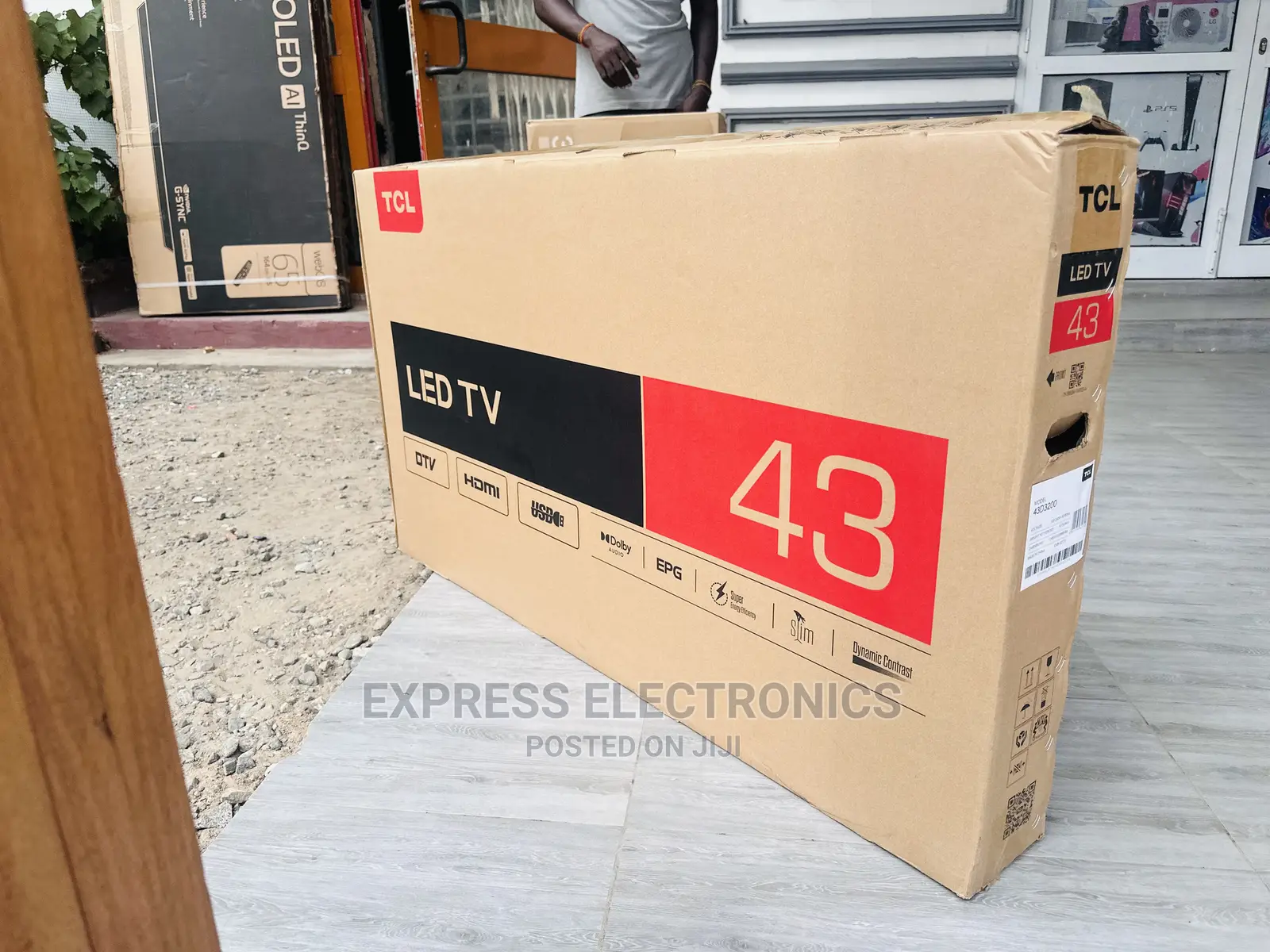 Get Good  Offer on Satellite FHD Digital TCL 43” Tv 43D3200