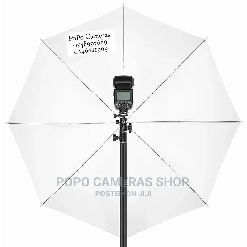 80cm Soft White Diffuser Umbrella