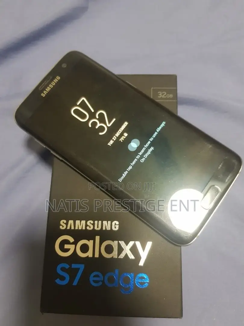 New Samsung Galaxy S7 edge 32 GB Black