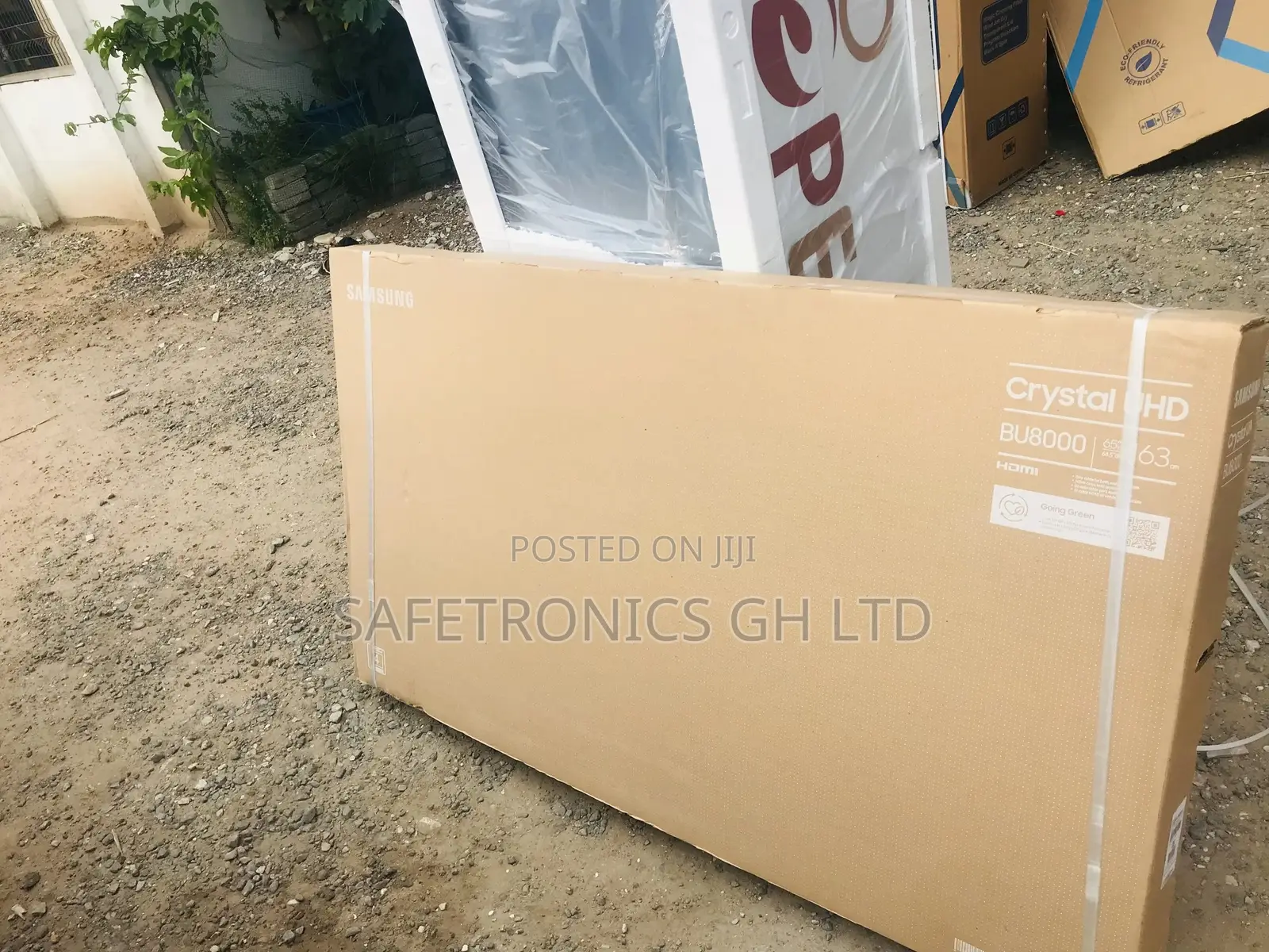 Shop Bu80 65 Inches Glossy Led Smart Crystal Uhd Tv