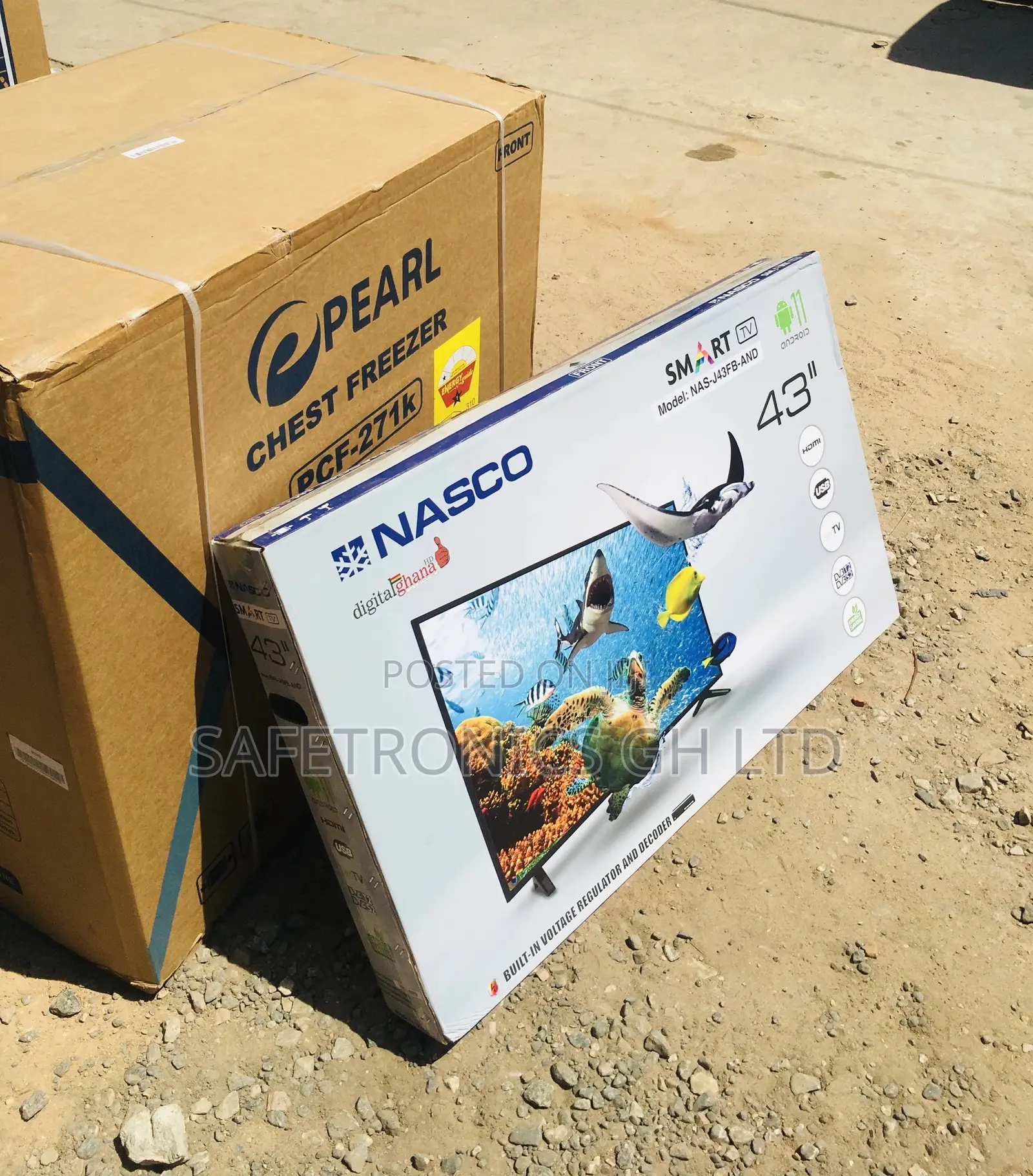 Experience High Nasco 43 Inches Glossy Smart Led Tv