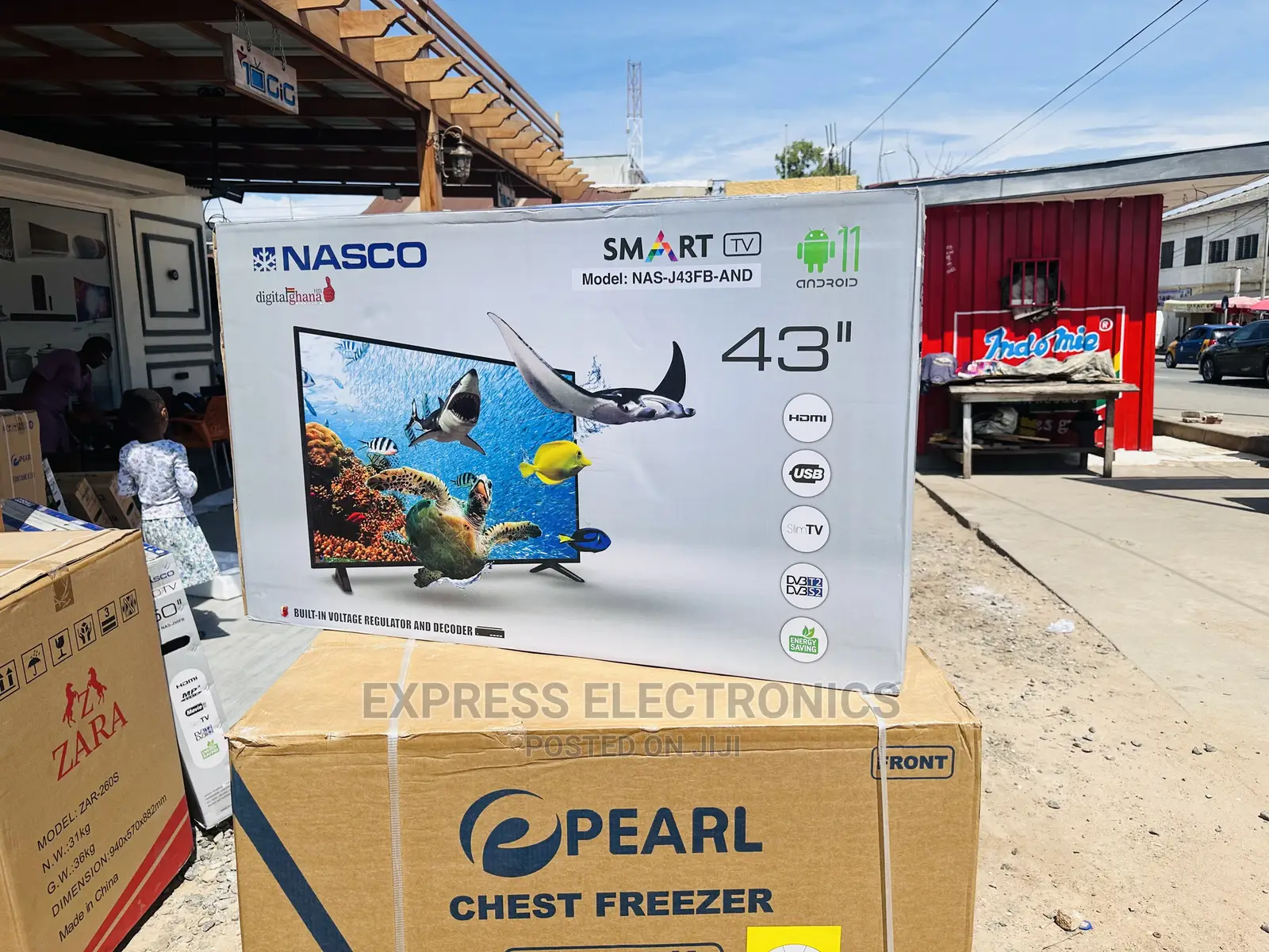 Perfect  Slim FHD Nasco 43”Smart