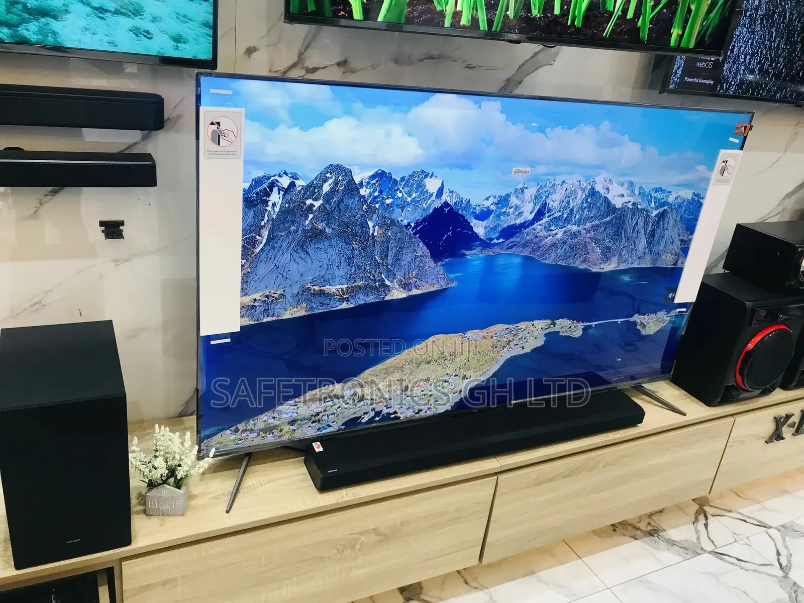 65 Inches QLED Glossy TCL Reliable Quality 