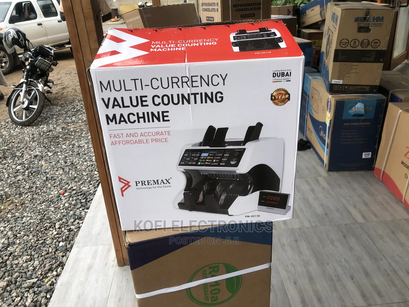 Counterfeit Multi-Currency Value Counting Machine, PM-VC110