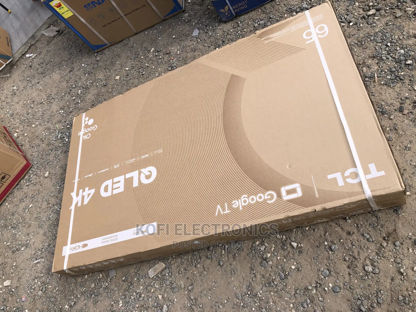 TCL 65′′ HDR Metallic Bezel-Less Google TV