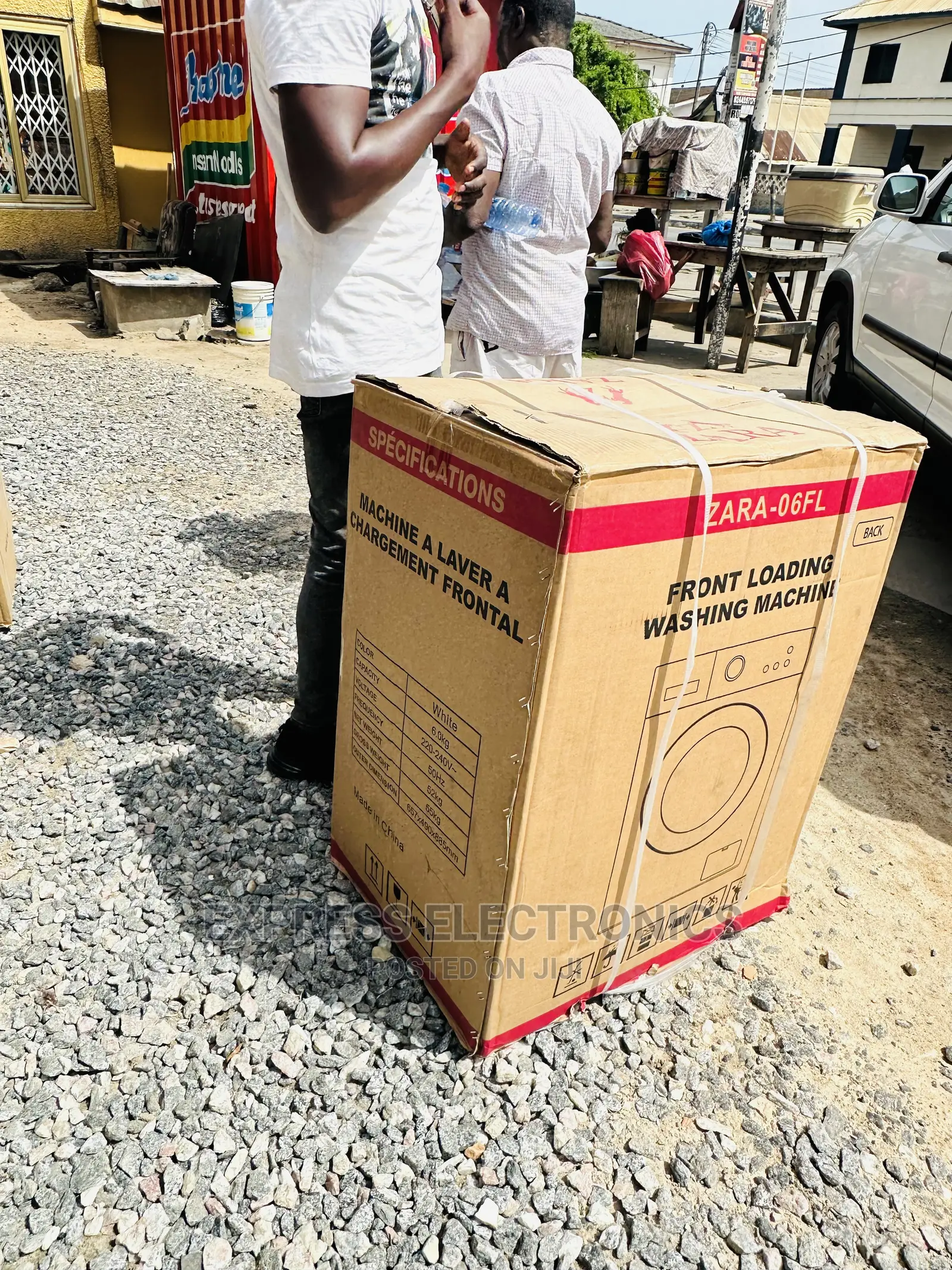 Astonish New Zara Front Load Washing Machine 6kg Full Auto