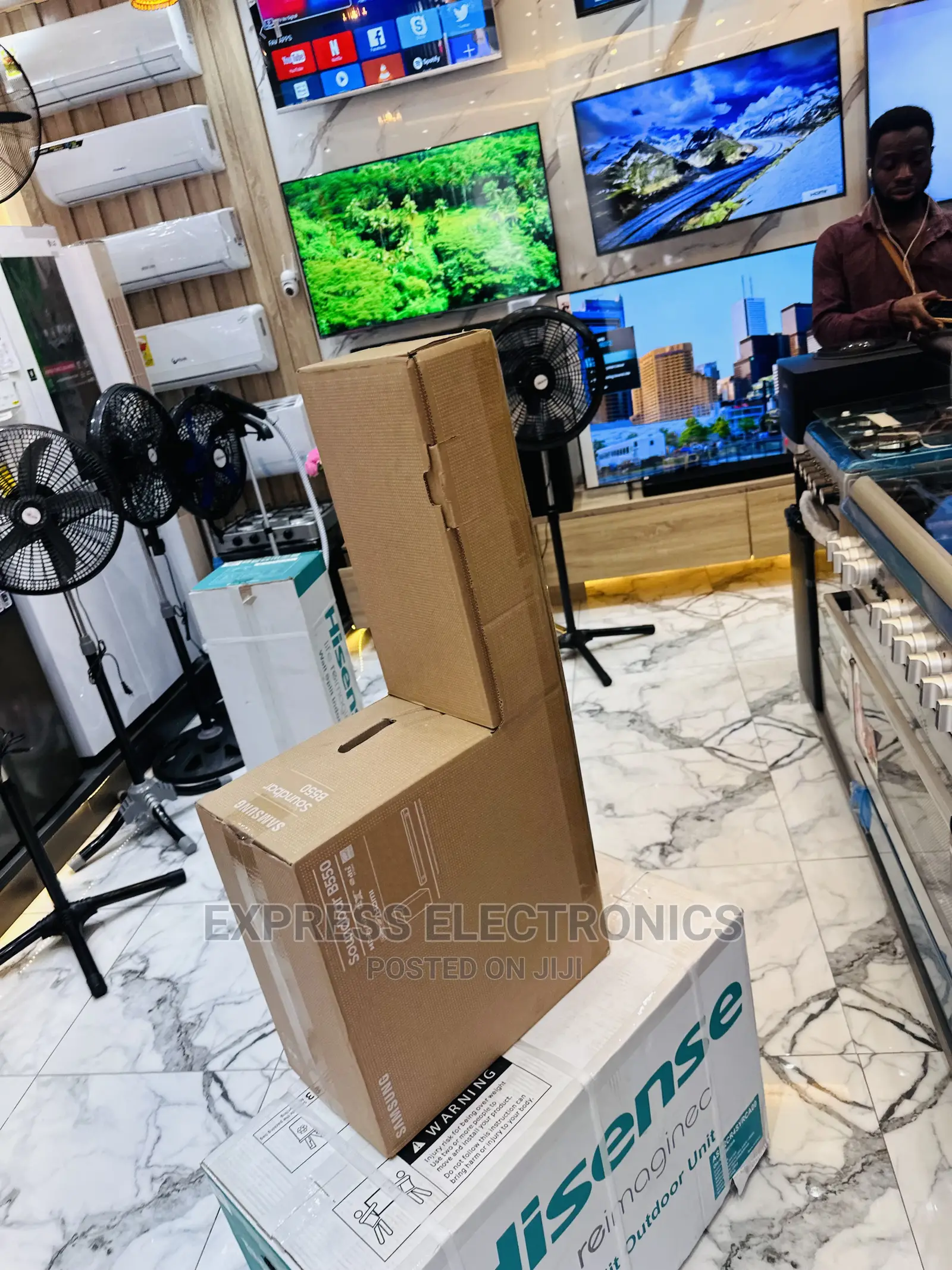 Enjoy  Ultra Realistic Samsung A550 Soundbar With Woofer
