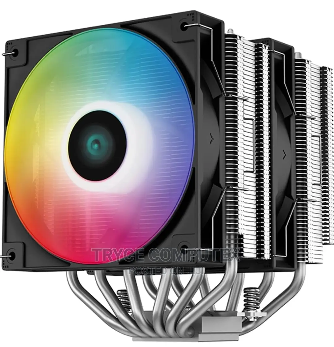 Deepcool Ag620 Argb Dual-Tower 120mm Cpu Air Cooler