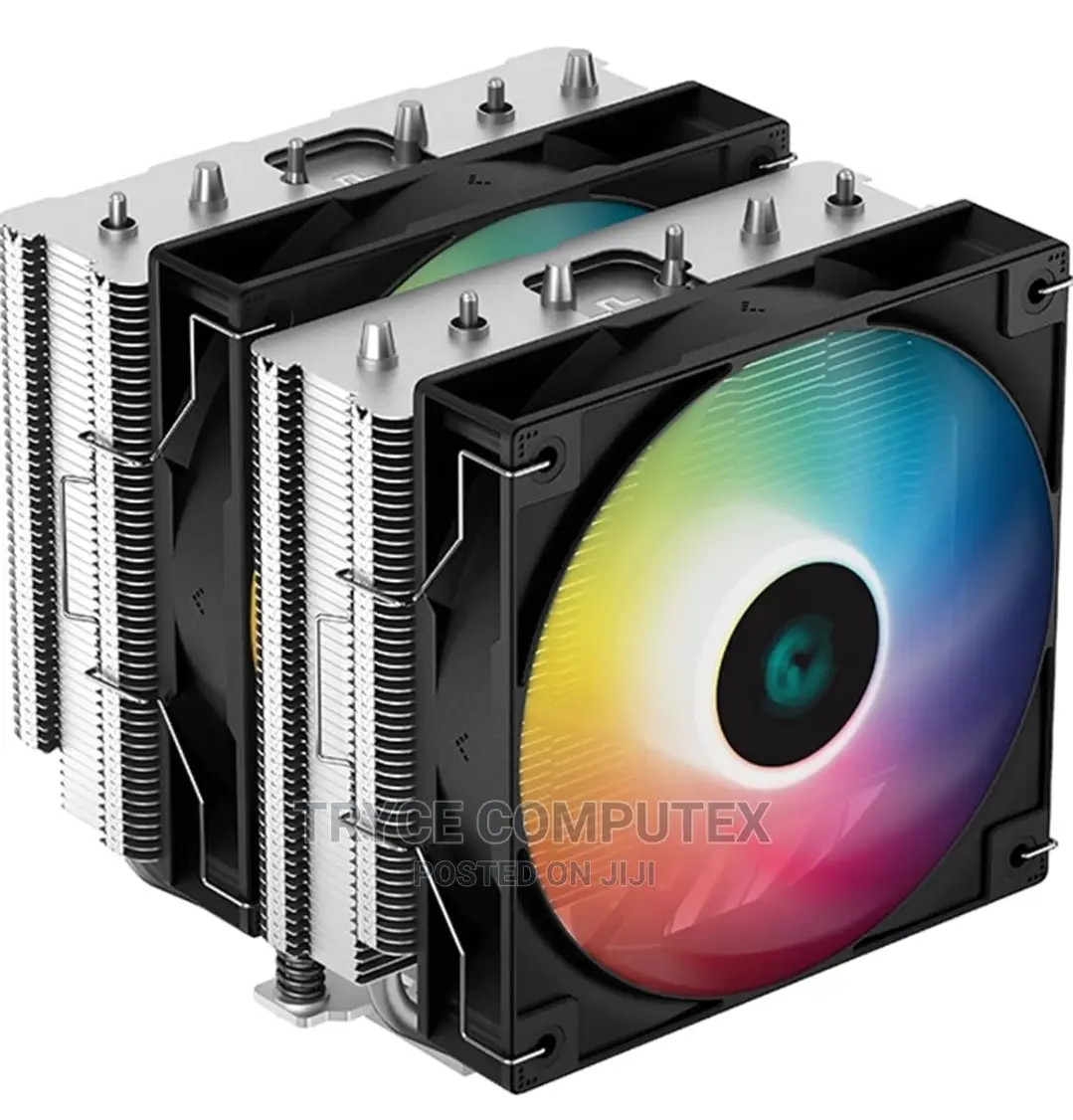 Deepcool Ag620 Argb Dual-Tower 120mm Cpu Air Cooler