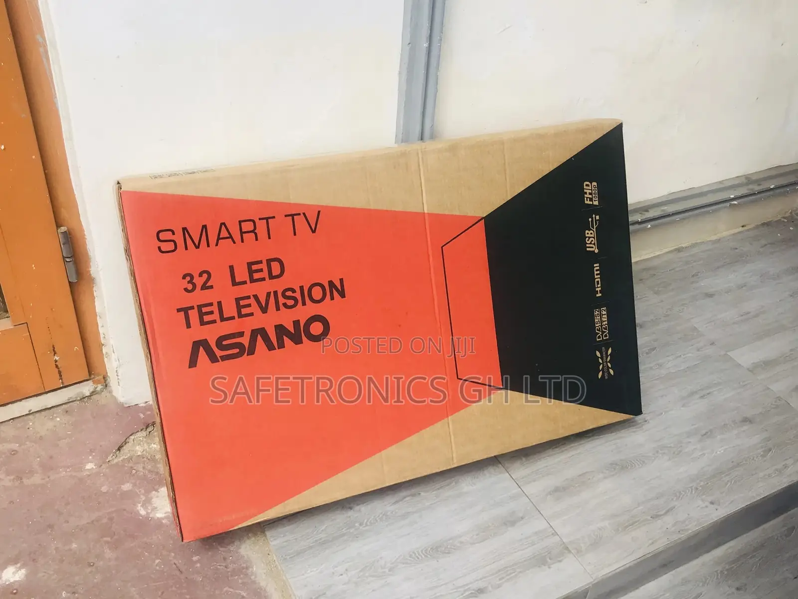 Asaon Led Glossy Tv 32 Inches Smart Clear