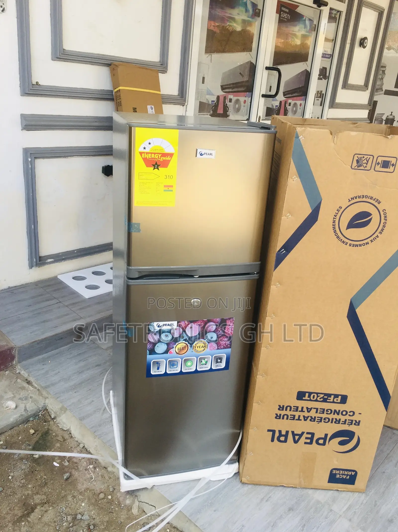 Eco Friendly Pearl Pf-20t Topfreezer Refrigerator