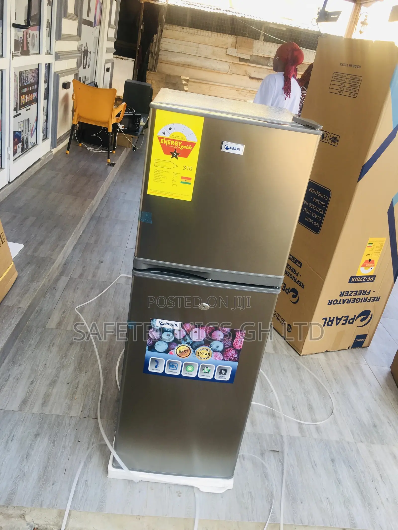 Refrigerator Doubledoor Topfreezer PF-20T Pearl
