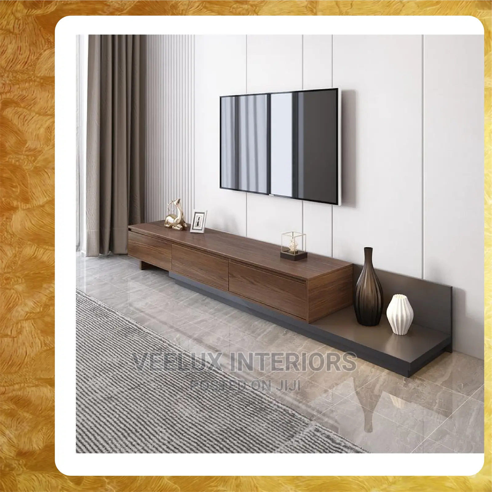Modern TV Unit Minimalist Interior Infusion