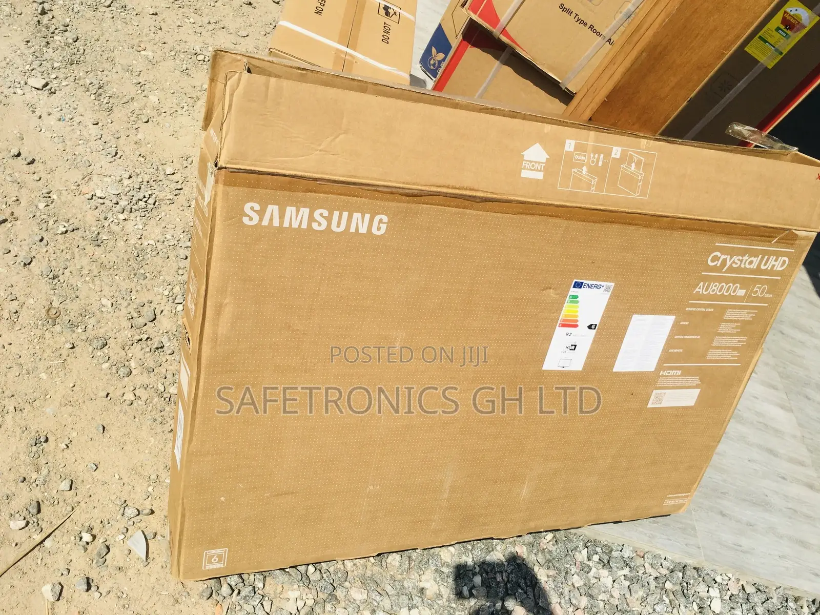 AU80 Smart Samsung 50 Inches Glossy LED UHD Tv