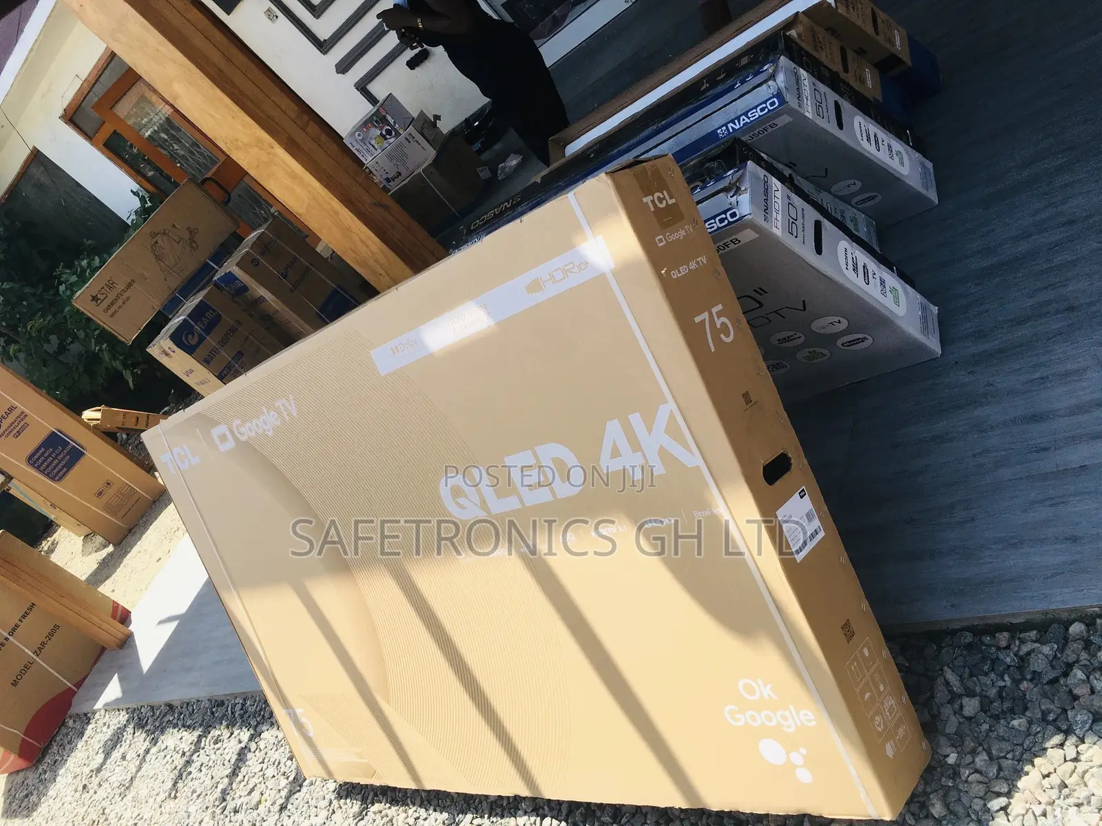 Brand New 75 Inches Glossy Qled HDR C645 TCL Tv