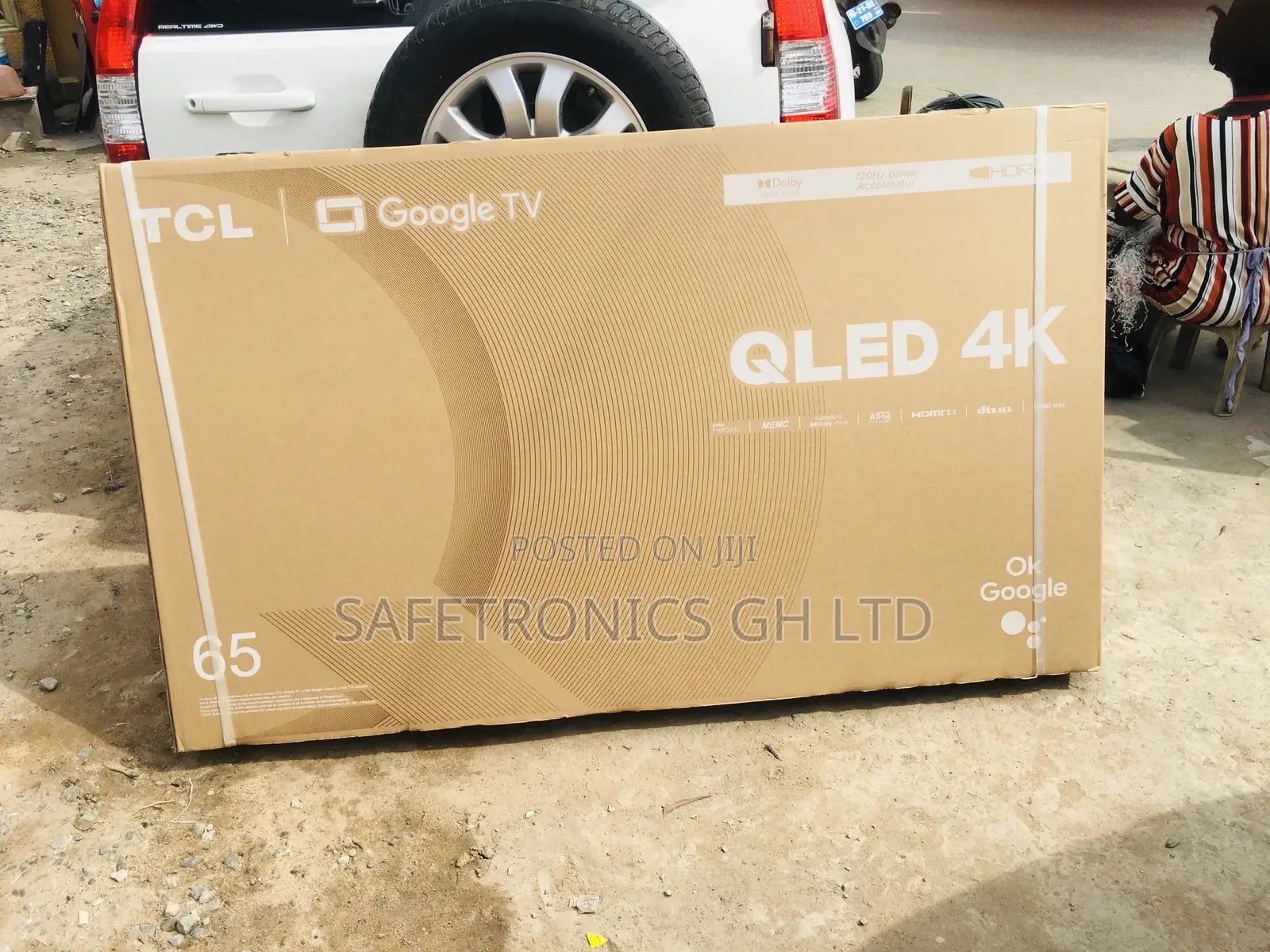 New Sales on 65 Inches Glossy QLED TCL HDR Smart Tv