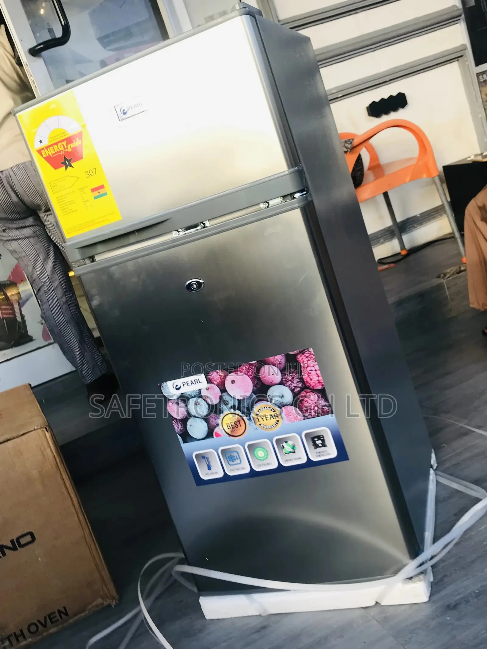 17T Affordable Pearl Topfreezer Doubledoor Fridge