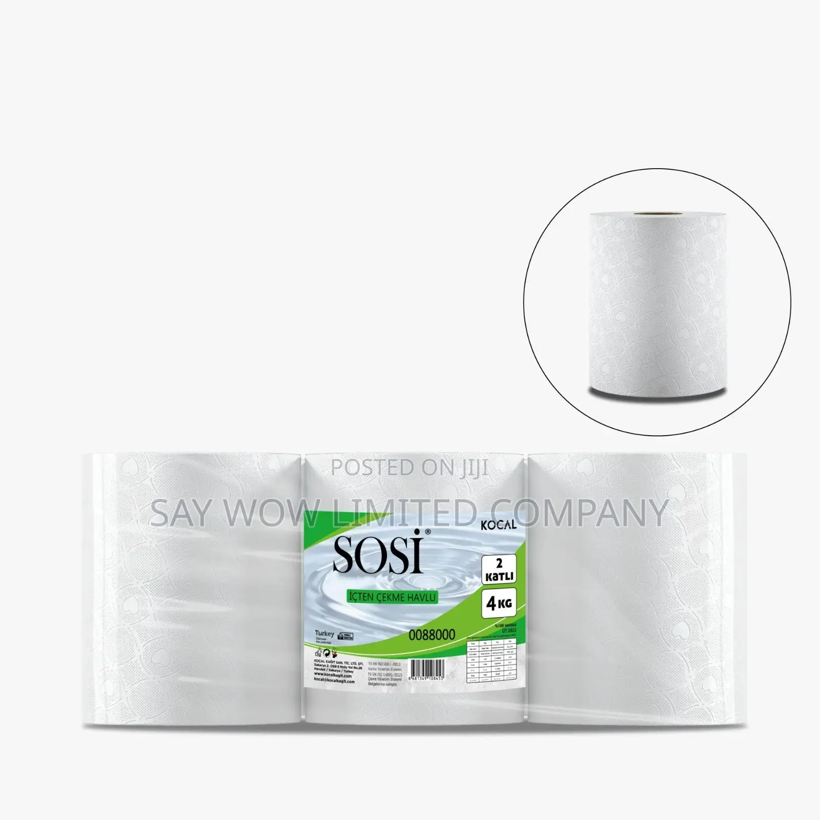 SOSI Centrefeed Hand Paper Towel /Kitchen Towel( 1 X 6)