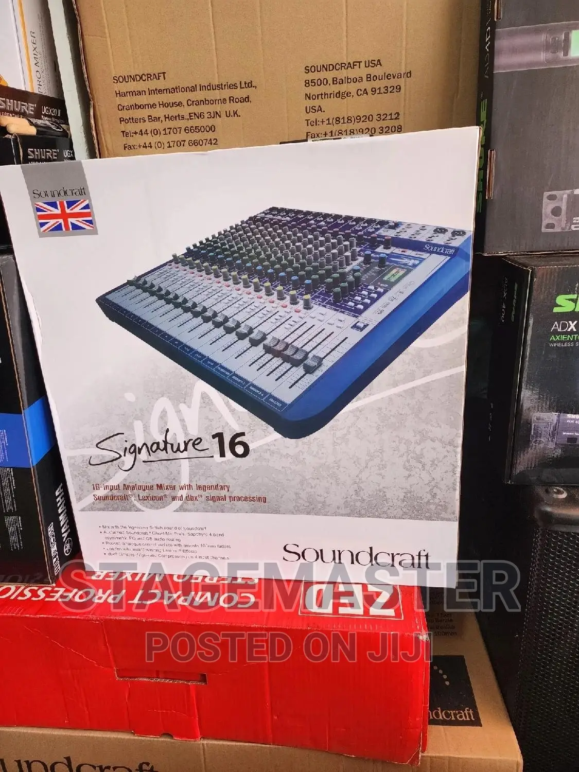 Soundcraft Signature 16 Raw Mixer