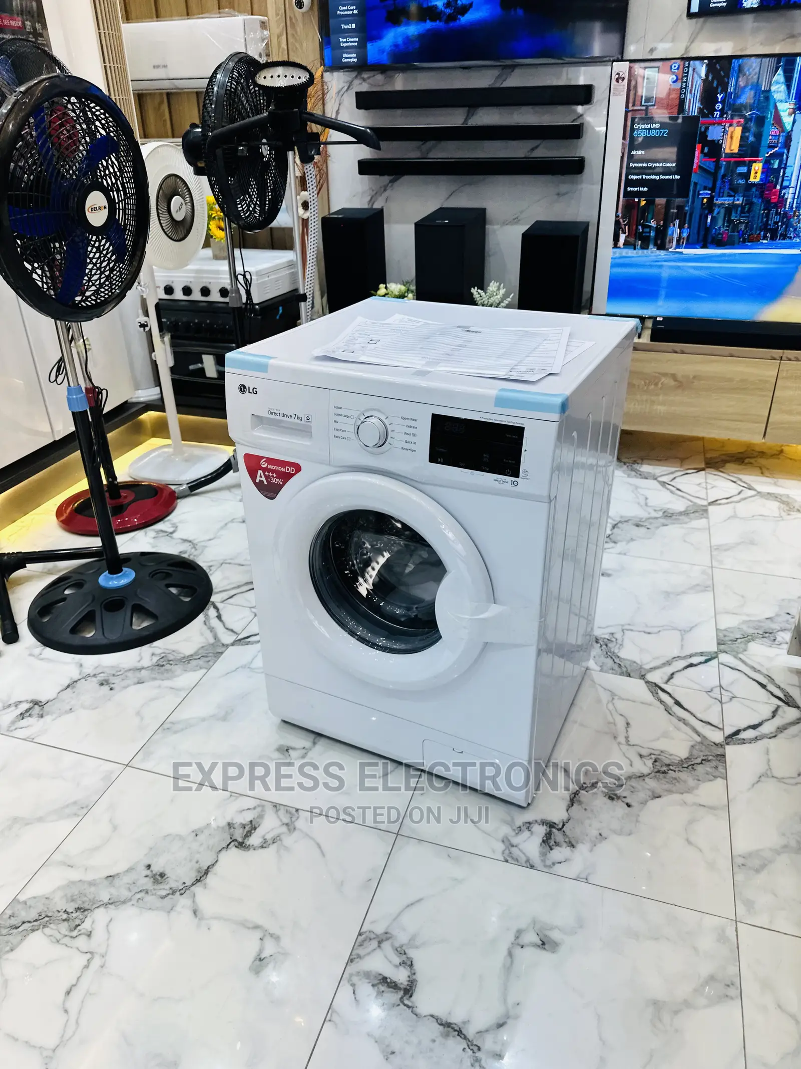 Fabulous FH2J3WDNO LG Washing Machine 6.5kg Front Load