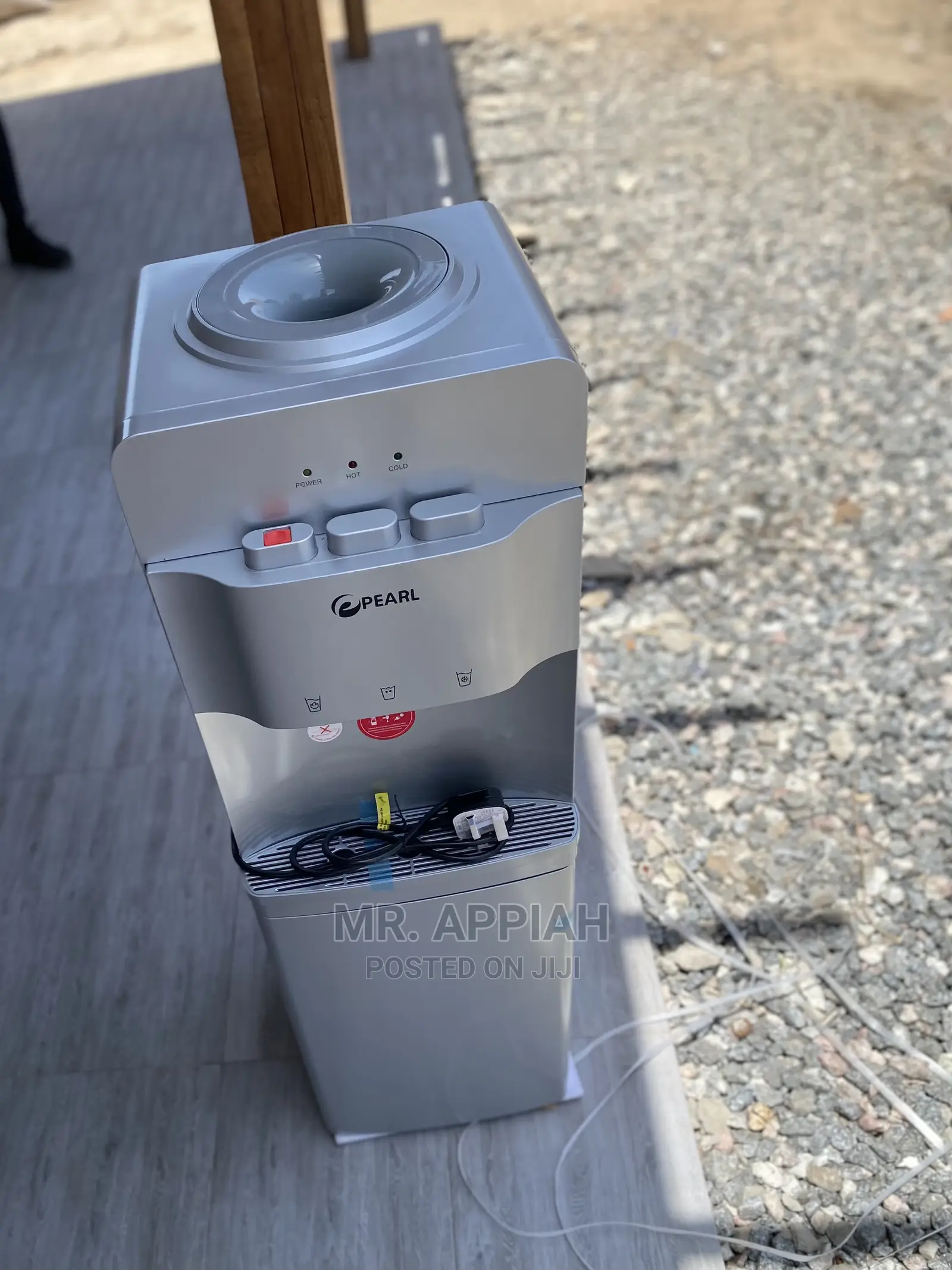 Lovely  Pearl Water Dispenser(Hot/Cold)Gray PWD-1009FSL 