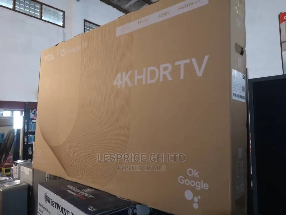 Ultra Slim TCL 50” Android Smart TV