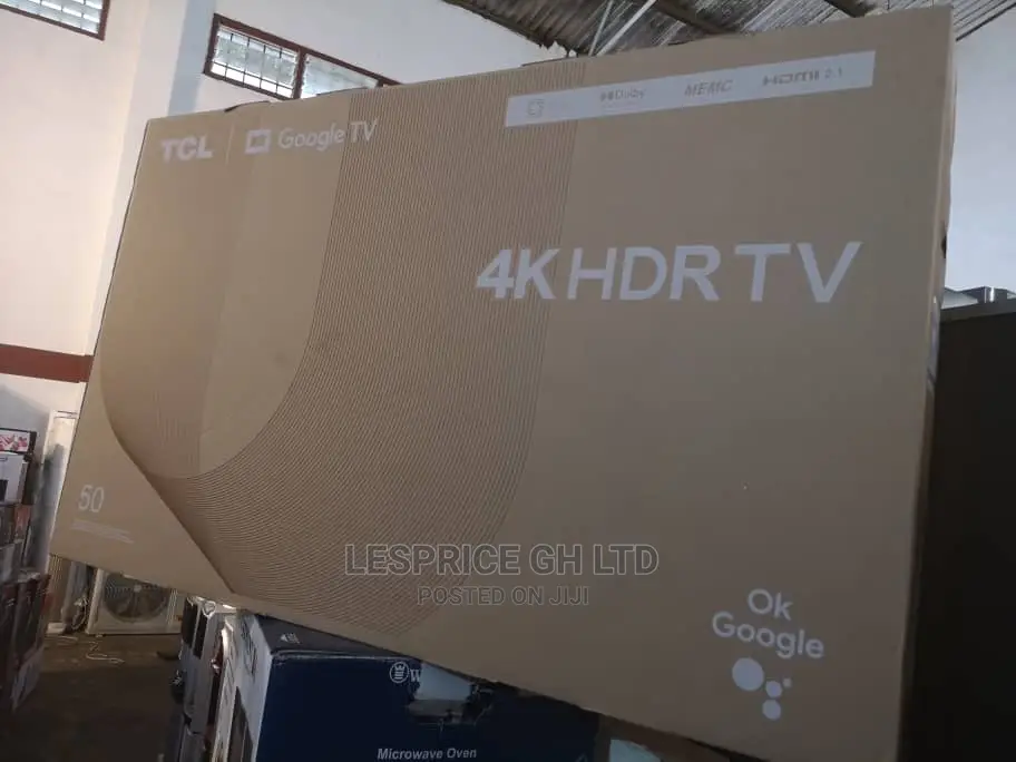 TCL 50” Android HDRTV Bluetooth New Version