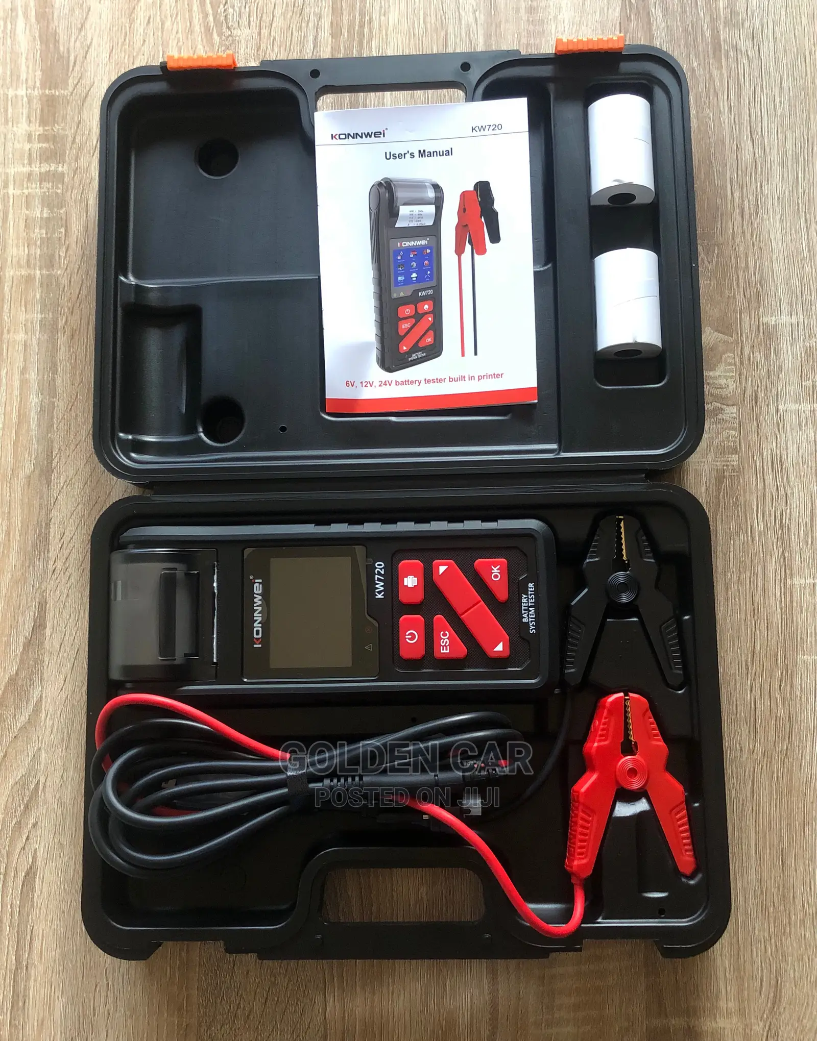 Konnwei Kw720 Car Battery Tester 6v,12v,24v