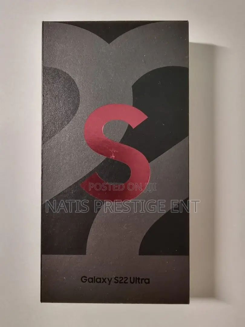 New Samsung Galaxy S22 Ultra 5G 128 GB Black