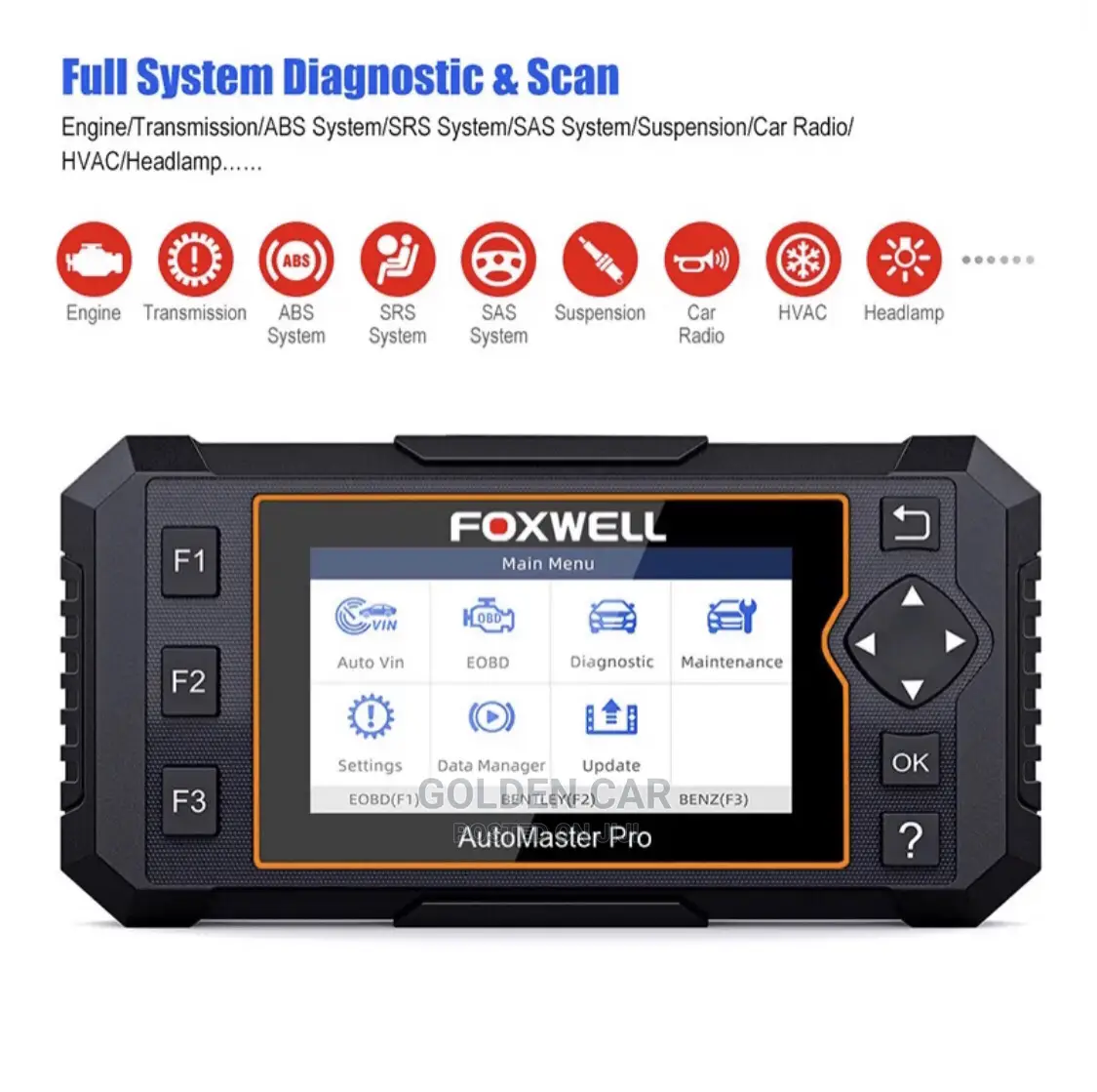 Foxwell NT624 OBD2 Car Diagnostic Scanner
