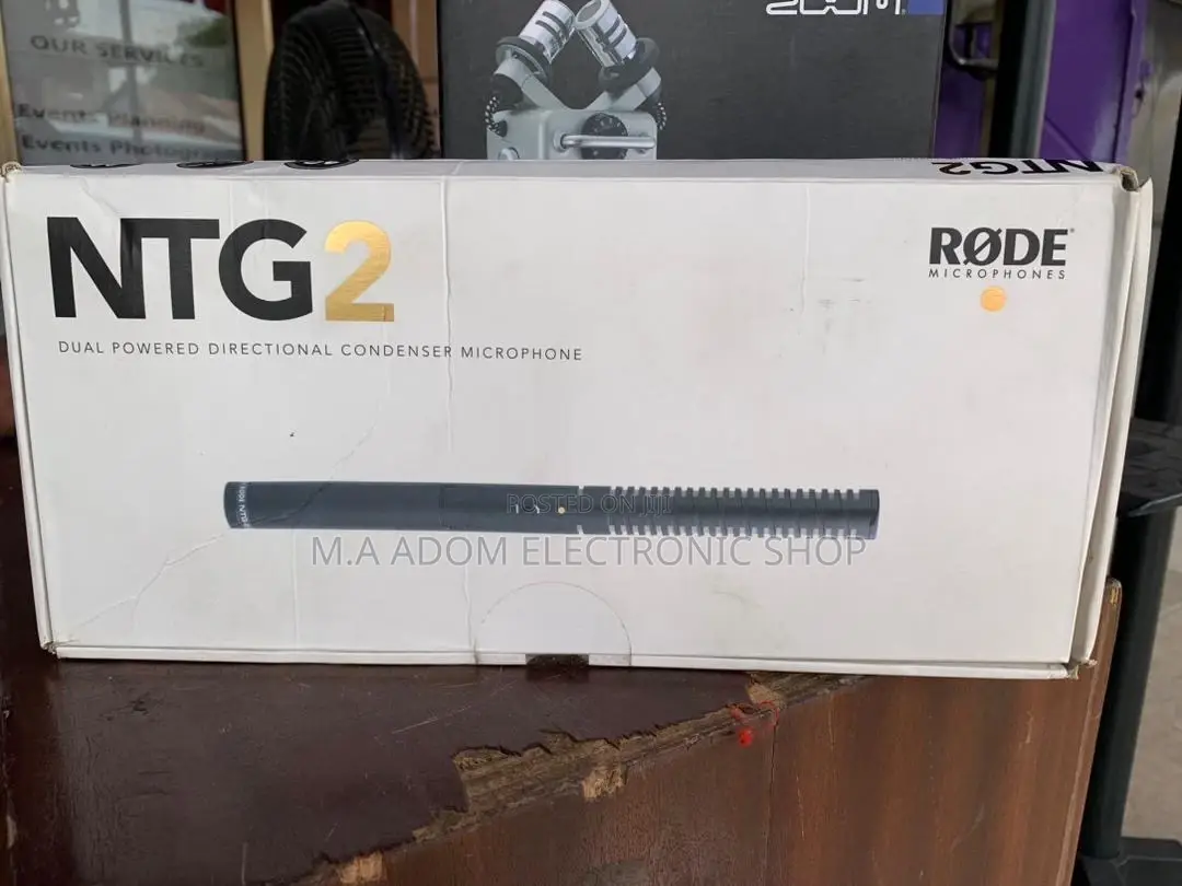 New Rode NTG-2 Multi-Powered Shotgun Microphone