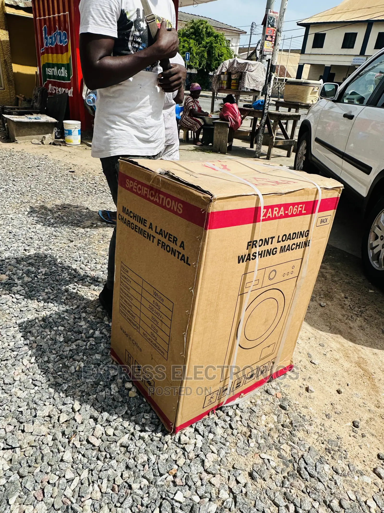 Original New Zara Front Load 6kg Washing Machine Full Auto