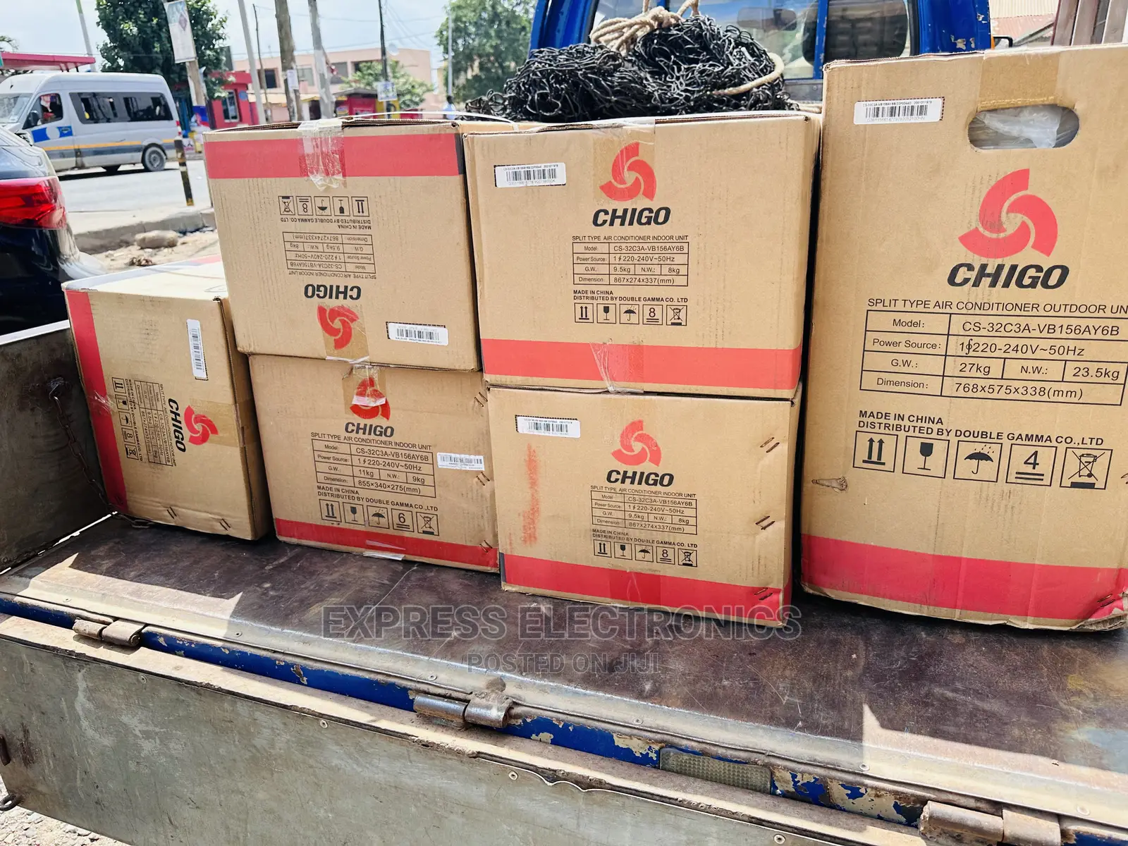 2.0hp Split Chigo Original AC R410 Gas