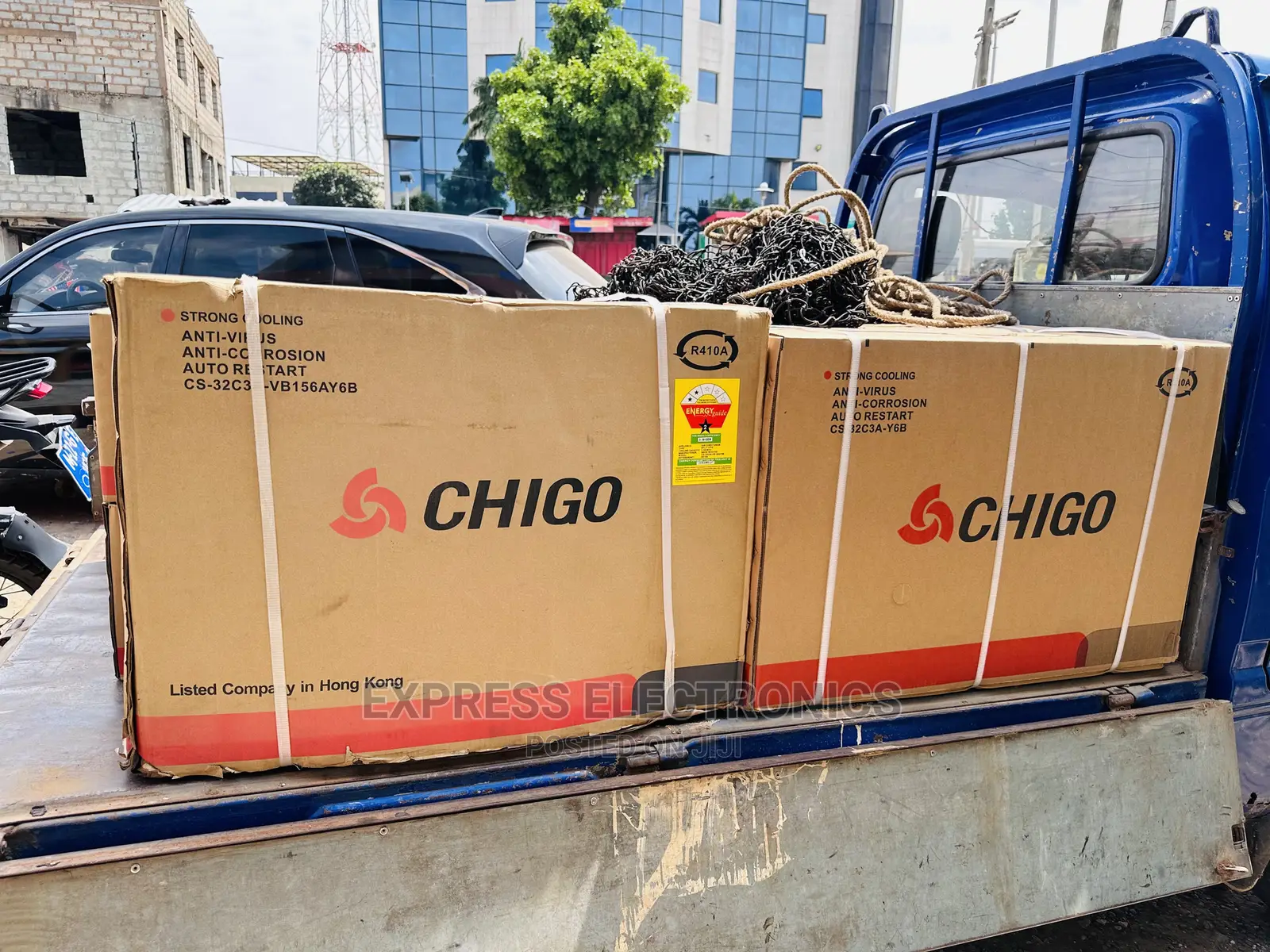 Original Sleek Chigo 1.5ho Split R410 Gas AC