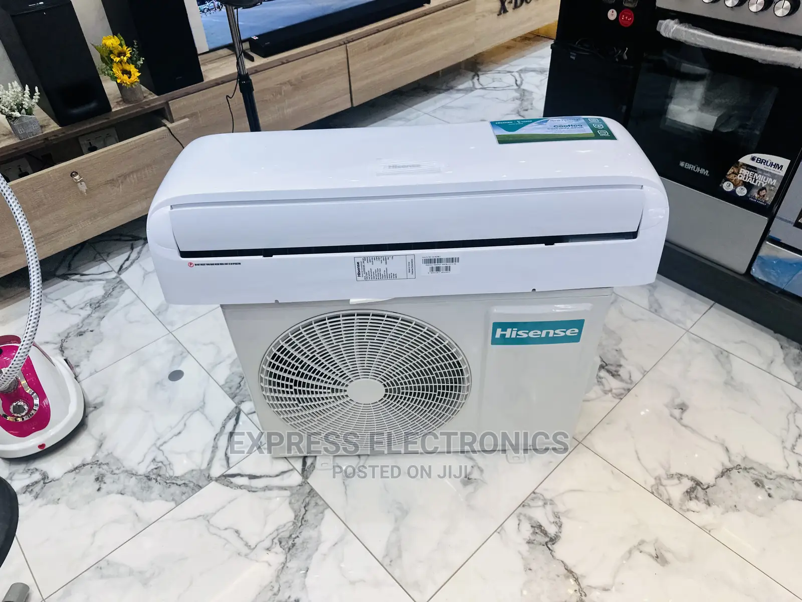 Hisense 2.5hp Split White Original AC R410 Gas