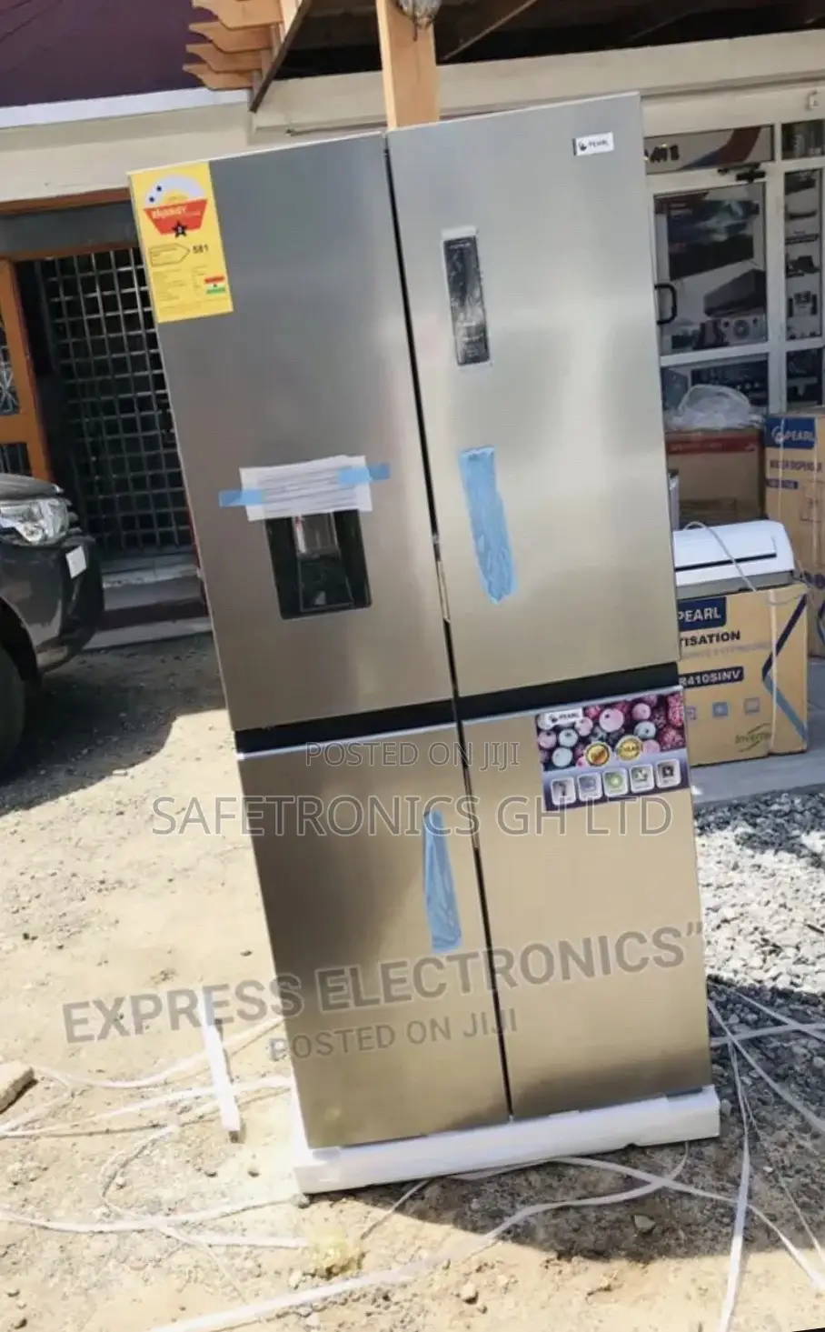 Original 614IXWD Bottomfreezer 4 Doors Pearl Refrigerator
