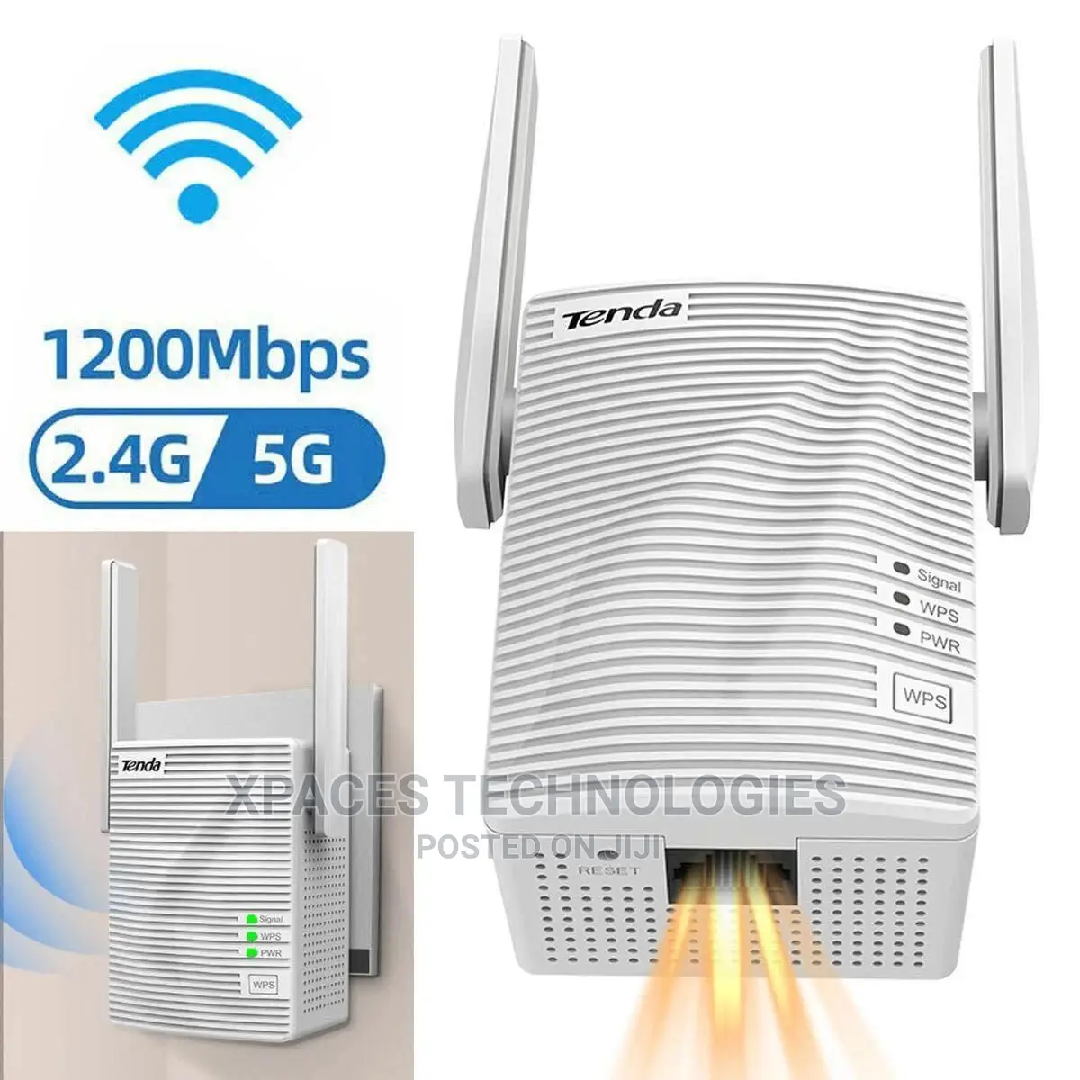 Tenda A18 Ac1200 Dual Band 867mbps Wifi Range Extender