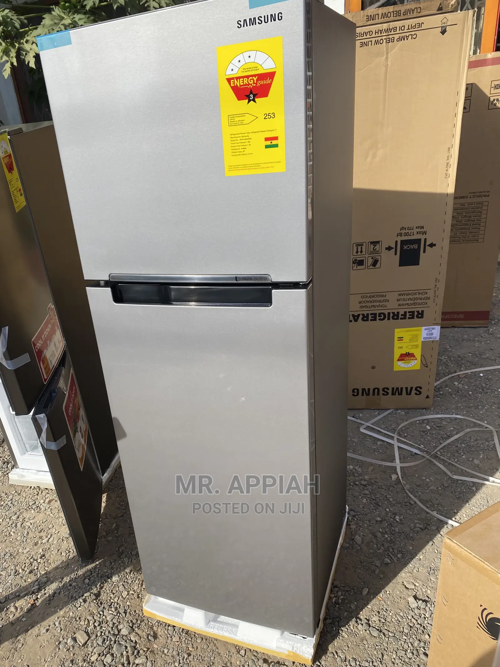 Purchase Samsung Rt26 Double Door Fridge(Sliver).