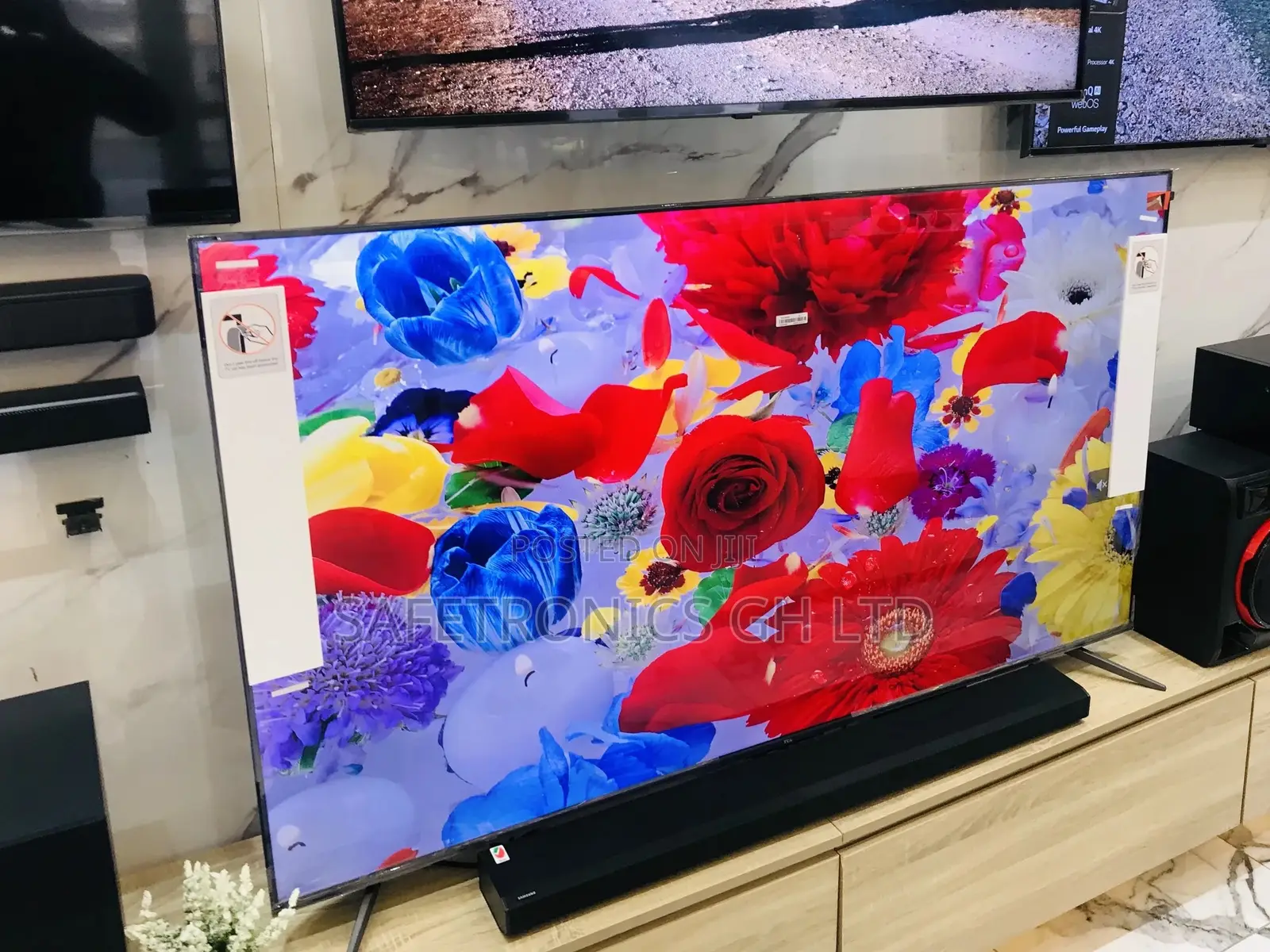 Available Samsung 75 Inches Glossy Led Crystal Tv Uq80