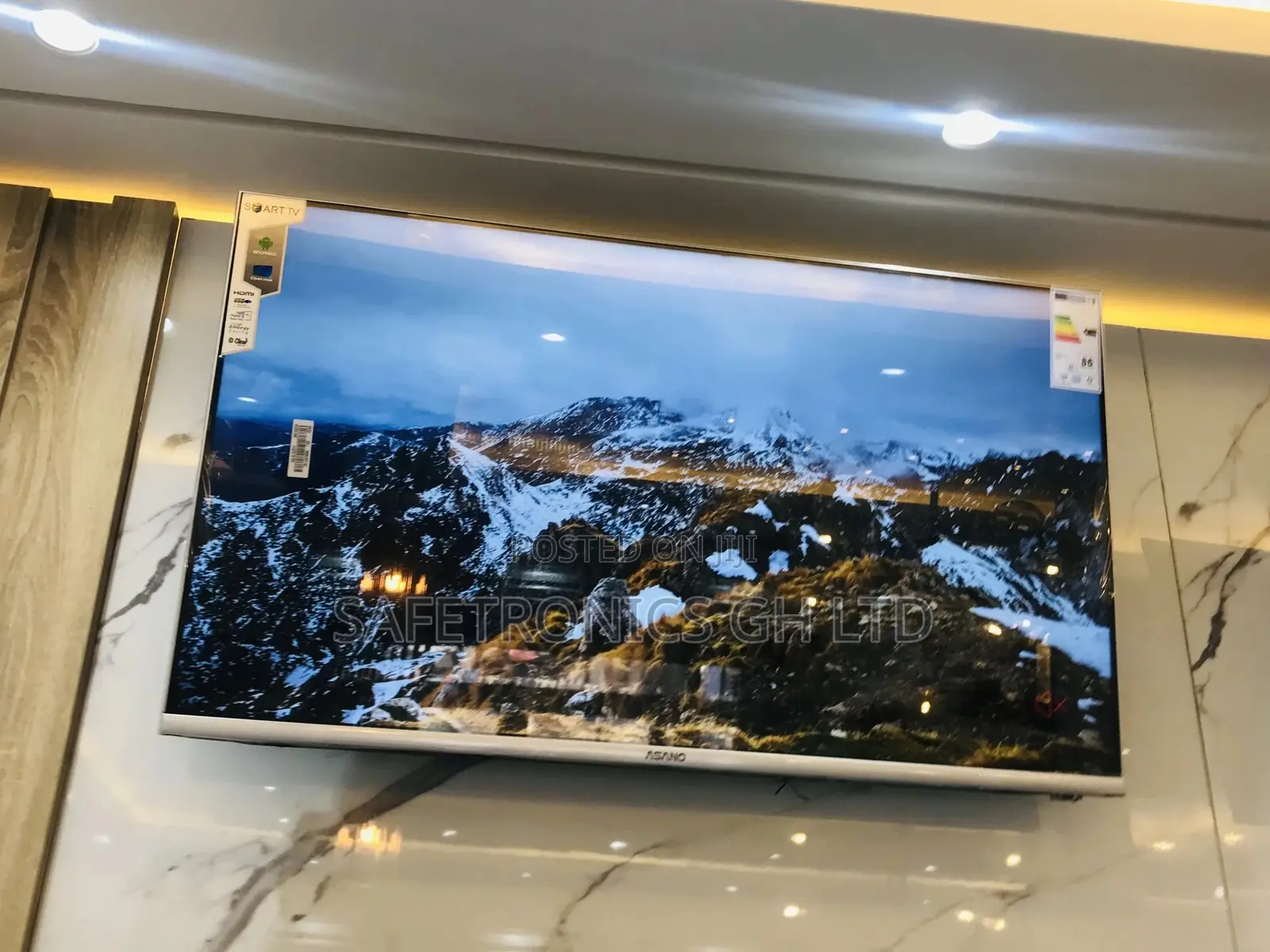 Smart Asaon Bluetooth UHD 75 Inches LED Glossy Tv
