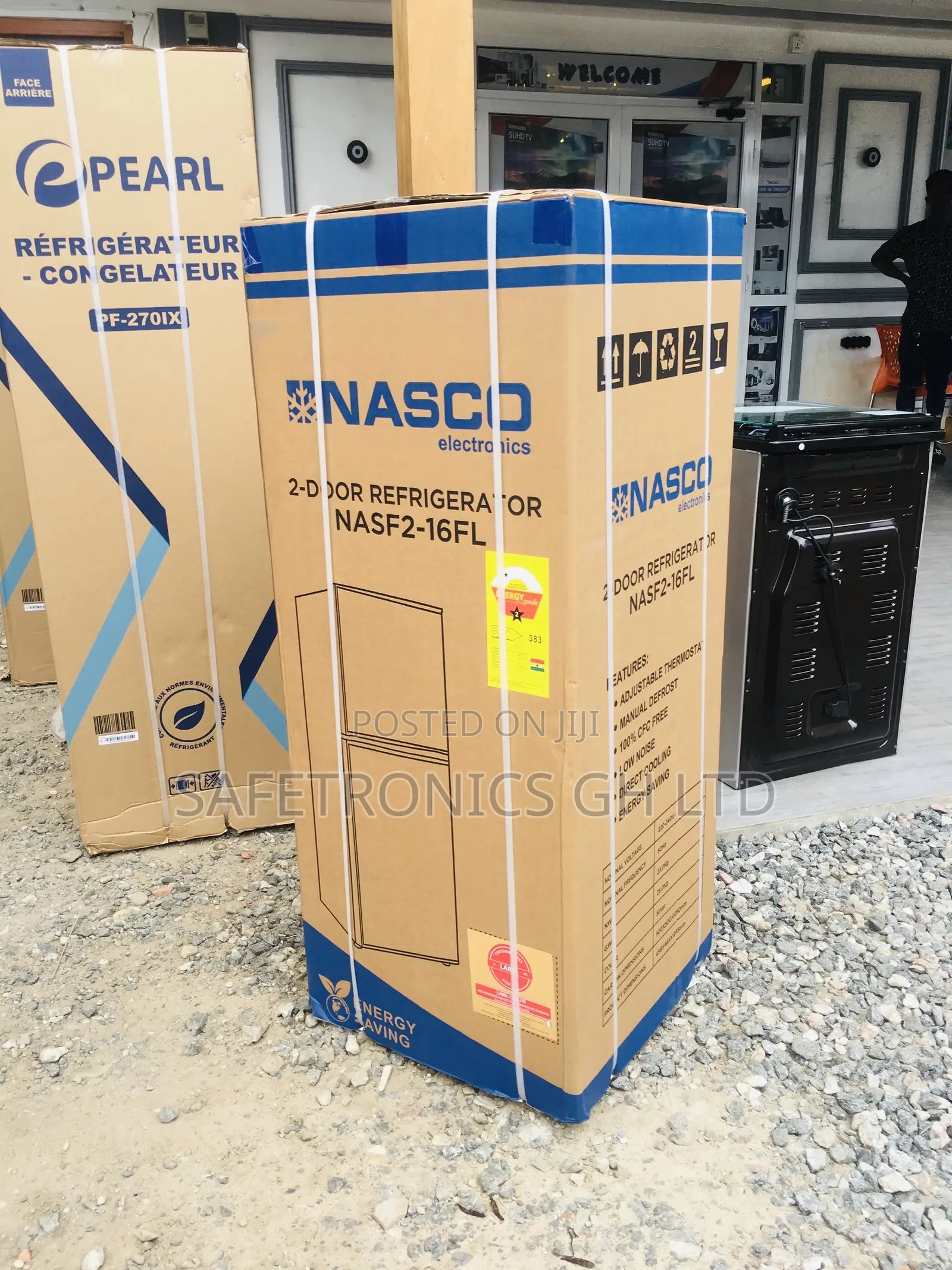 Affordable Neat Nasf2-16fl Topfreezer Doubledoor Fridge