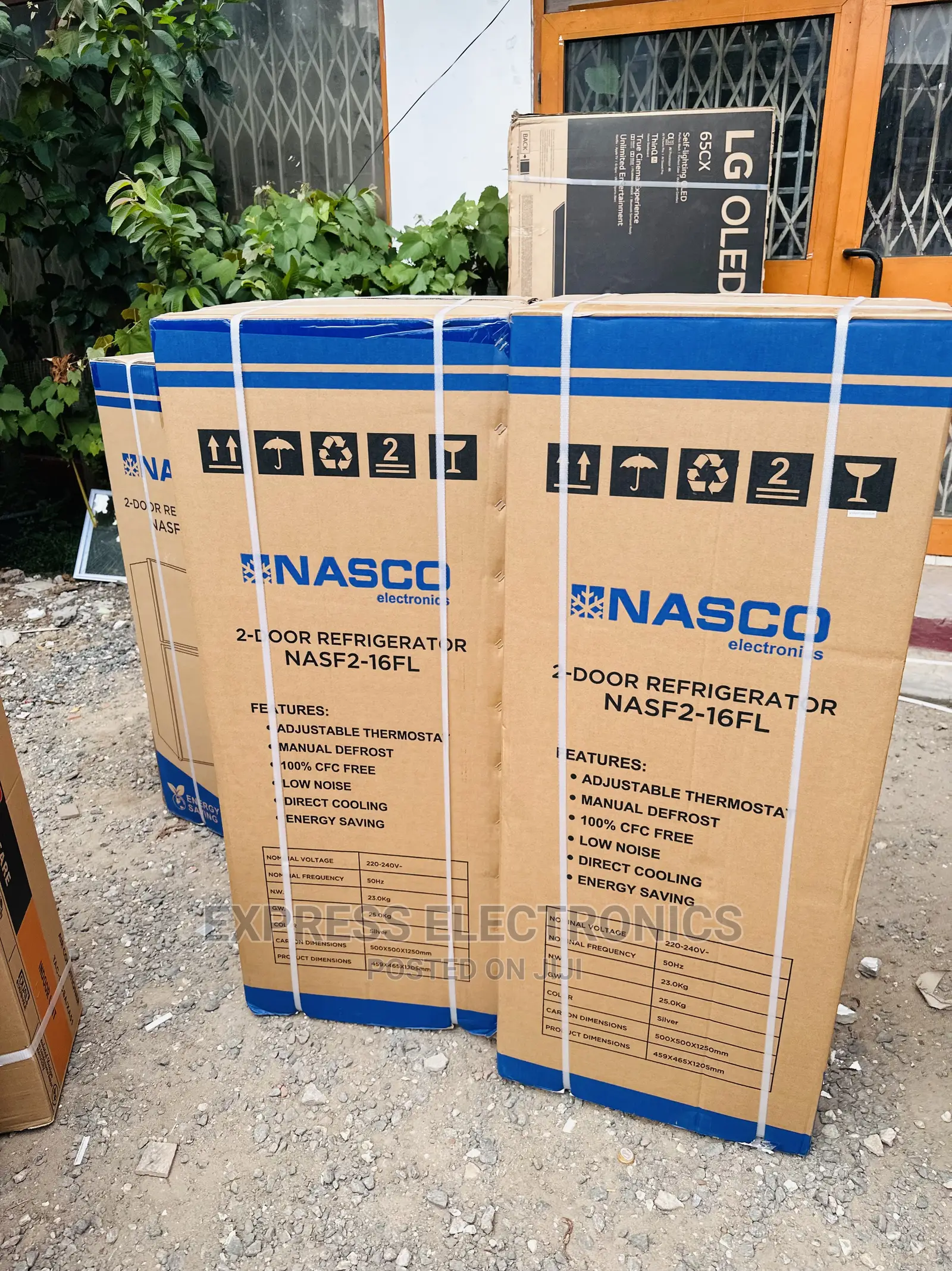 Unique Design Dark Grey Nasco Nasf2-16fl Double Door