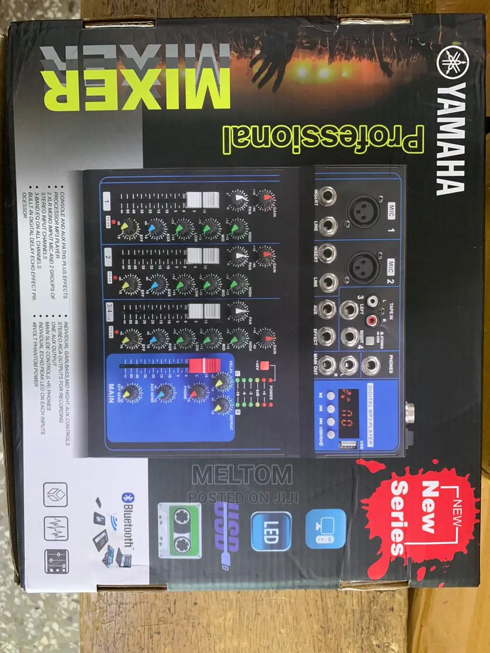 Yamaha F4 4channels Live Mixer