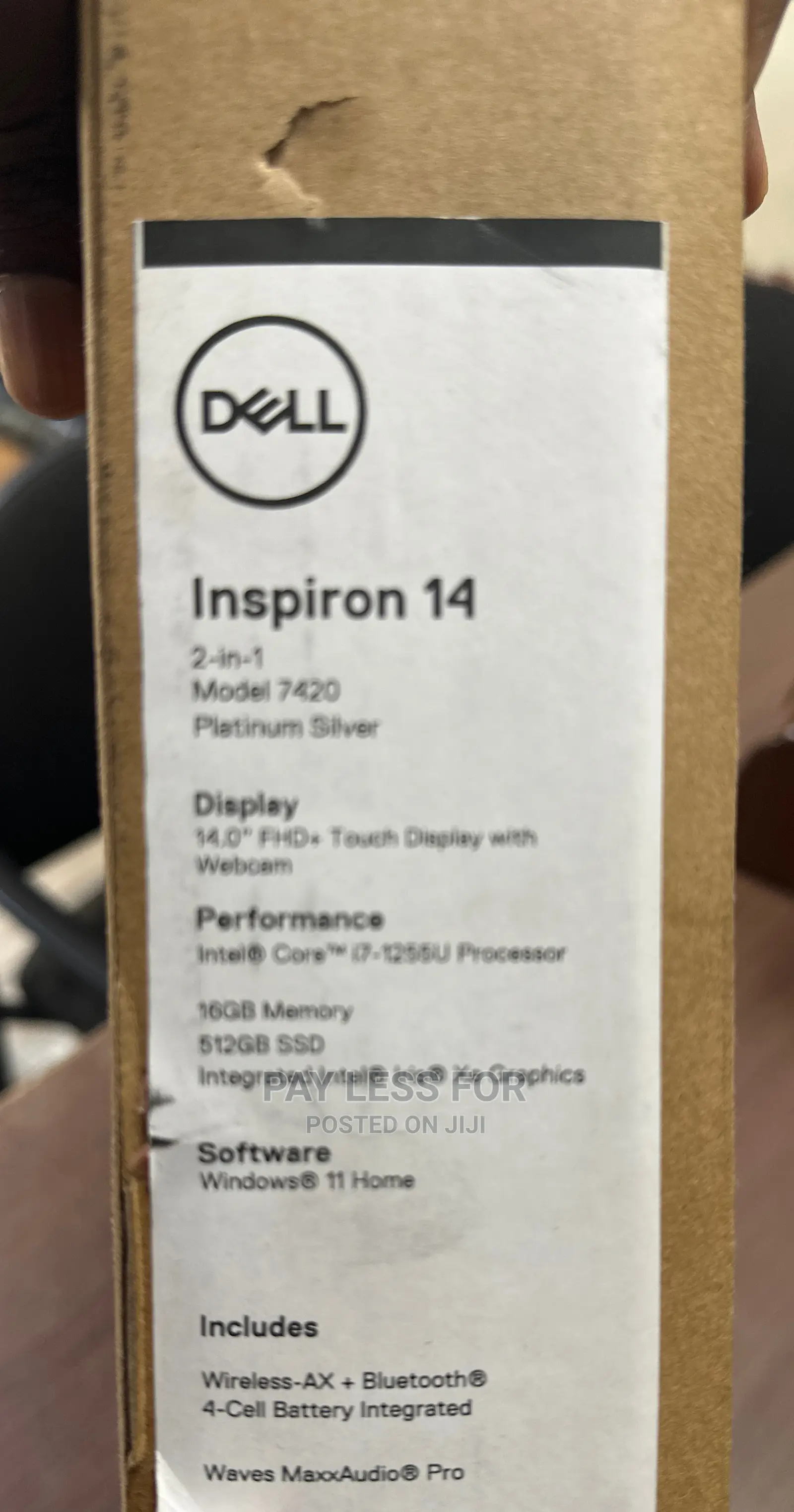 New Laptop Dell Inspiron 14 7460 16GB Intel Core I7 SSD 512GB