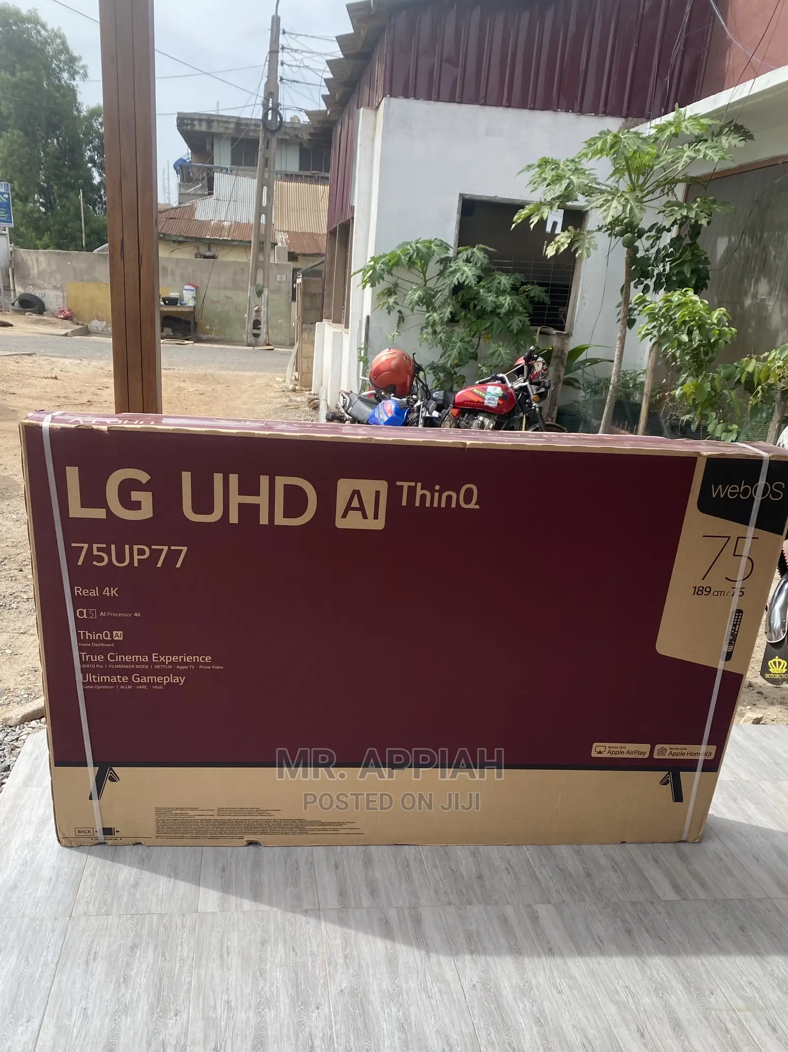 Purchase LG 75 Inch Uhd Smart LED Tv 75up7750,Black 