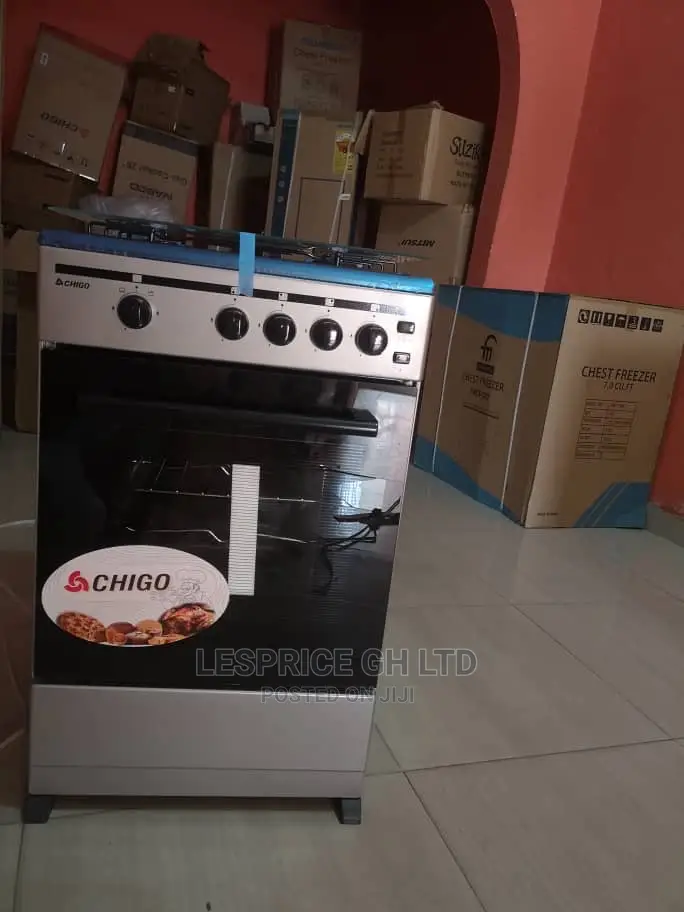 50x50 4br Gas Cooker Inbuilt Oven Lamp